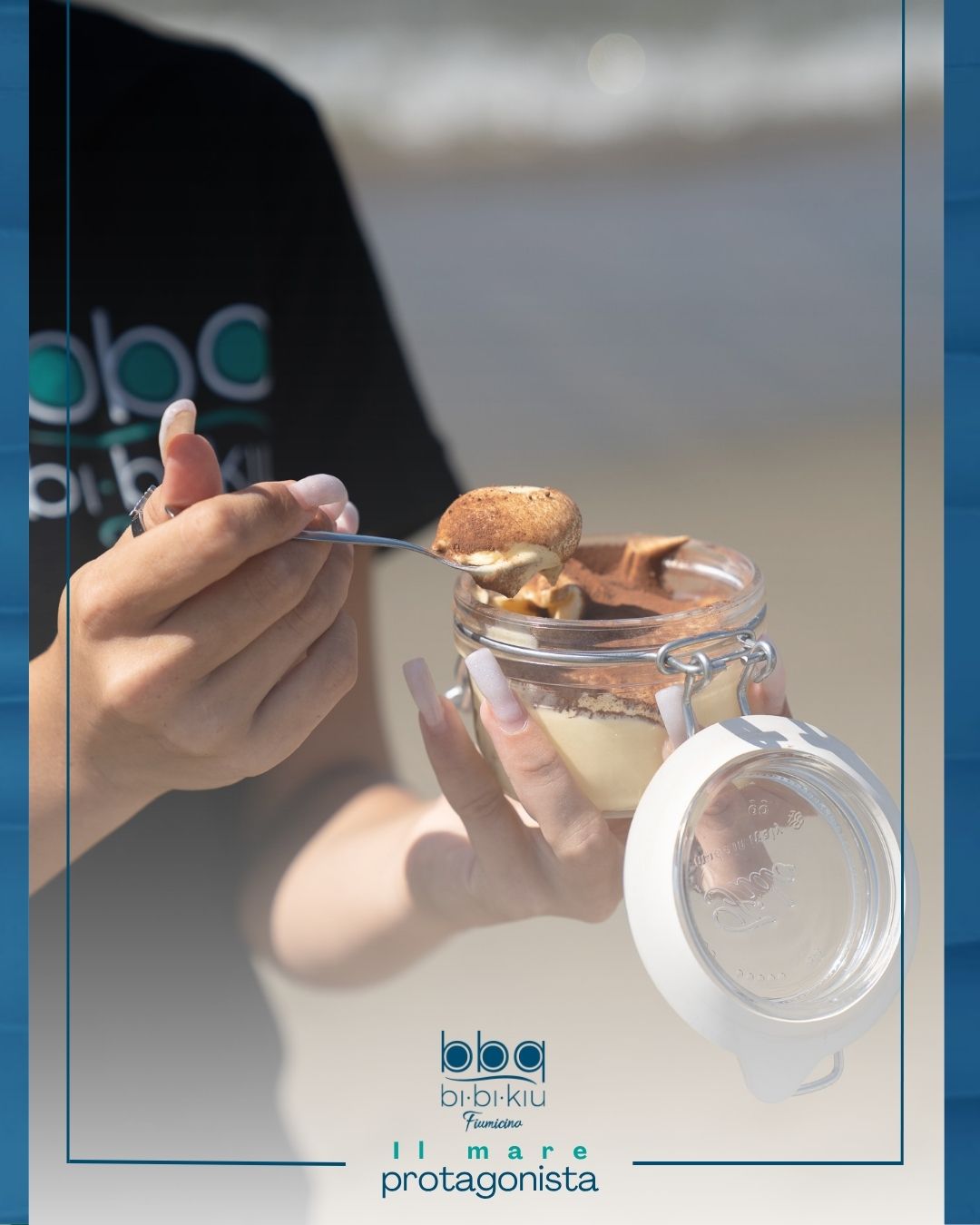 Il finale giusto per ogni pranzo fronte mare.
ร il tiramisรน di Giulia: fatto in casa, ogni giorno
Prenota ora ๐ 066520318
๐ฝ๏ธ Cucina no-stop 12:00 โ 22:30๐
๐ BBQ FIUMICINO โ IL MARE PROTAGONISTA
๐ Lungomare della Salute 70, Fiumicino (RM)