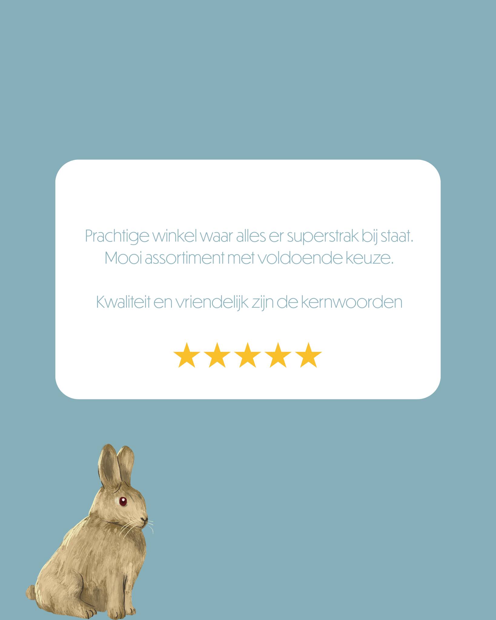 ⭐️ Weer zo’n fijne review ontvangen! 🐾
Daar worden we blij van bij Snoet!
Elke keer als we een mooie reactie krijgen van een tevreden klant, voelen we ons extra trots op wat we doen. Jullie waardering motiveert ons om met nog meer liefde en aandacht klaar te staan voor jou én je huisdier.
💬 Heb jij ook iets leuks te zeggen over je bezoek aan Snoet? Laat je review achter op Google en wie weet lichten we jouw bericht binnenkort ook uit op onze socials!
#SnoetBorne #Klantenreview #DierenwinkelTwente #VoorJouEnJeDier #BornseOndernemers #Huisdierenplezier #Dierenspeciaalzaak