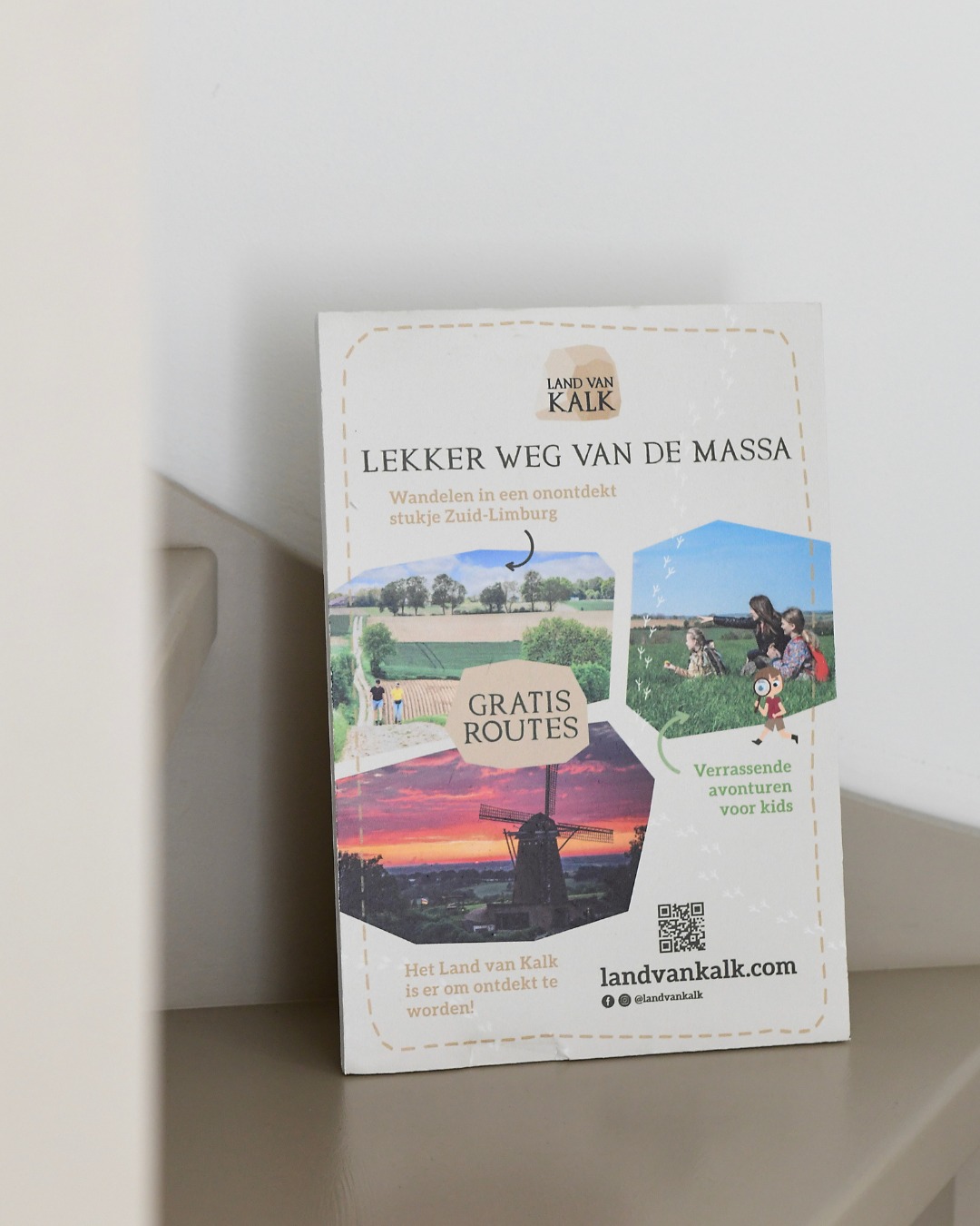 Ontdek meer tijdens je verblijf bij ons! Combineer je overnachting met een uitstapje in het prachtige Land van Kalk โ een onontdekt stukje Zuid-Limburg vol wandelroutes, vergezichten en verrassende avonturen voor kids!
Nieuwsgierig? Neem een kijkje op www.landvankalk.com
#landvankalk #zuidlimburg #wandeleninzuidlimburg #huiskenshof #ontdekzuidlimburg #natuur #wandelen #kidsprooftip #kidsproofvakantie #kidsproofvakantiehuis