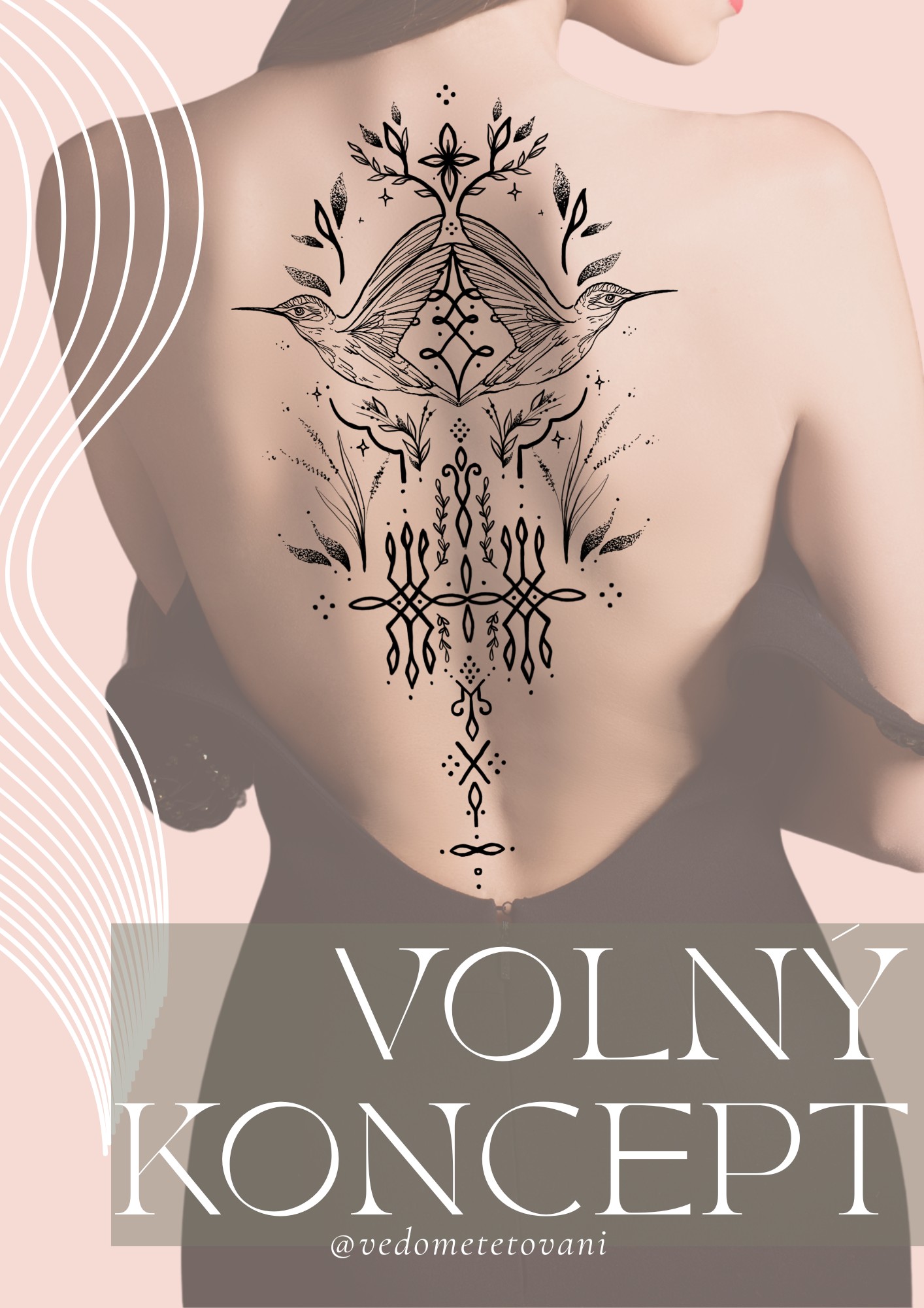 Kolibříci v letu - nositelé transformace a lehkosti bytí. Tento návrh propojuje jemné symbolické vzory s energií těchto magických stvoření, která dokáží zastavit čas a vznášet se v přítomném okamžiku.
Tetování jako most mezi světy - kolibříci přinášejí zprávy z jiných dimenzí, zatímco geometrické vzory ukotvují jejich energii do hmotného světa. Křídla rozprostřená v letu symbolizují svobodu a odvahu následovat vlastní cestu.
Tento koncept je volný a čeká na svou nositelku, rezonuje s Tebou motiv? Napiš mi zprávu a pošlu Ti bližší info 🥰
#vedometetovani #kolibrik #transformace #symbolicketetovani #natelo