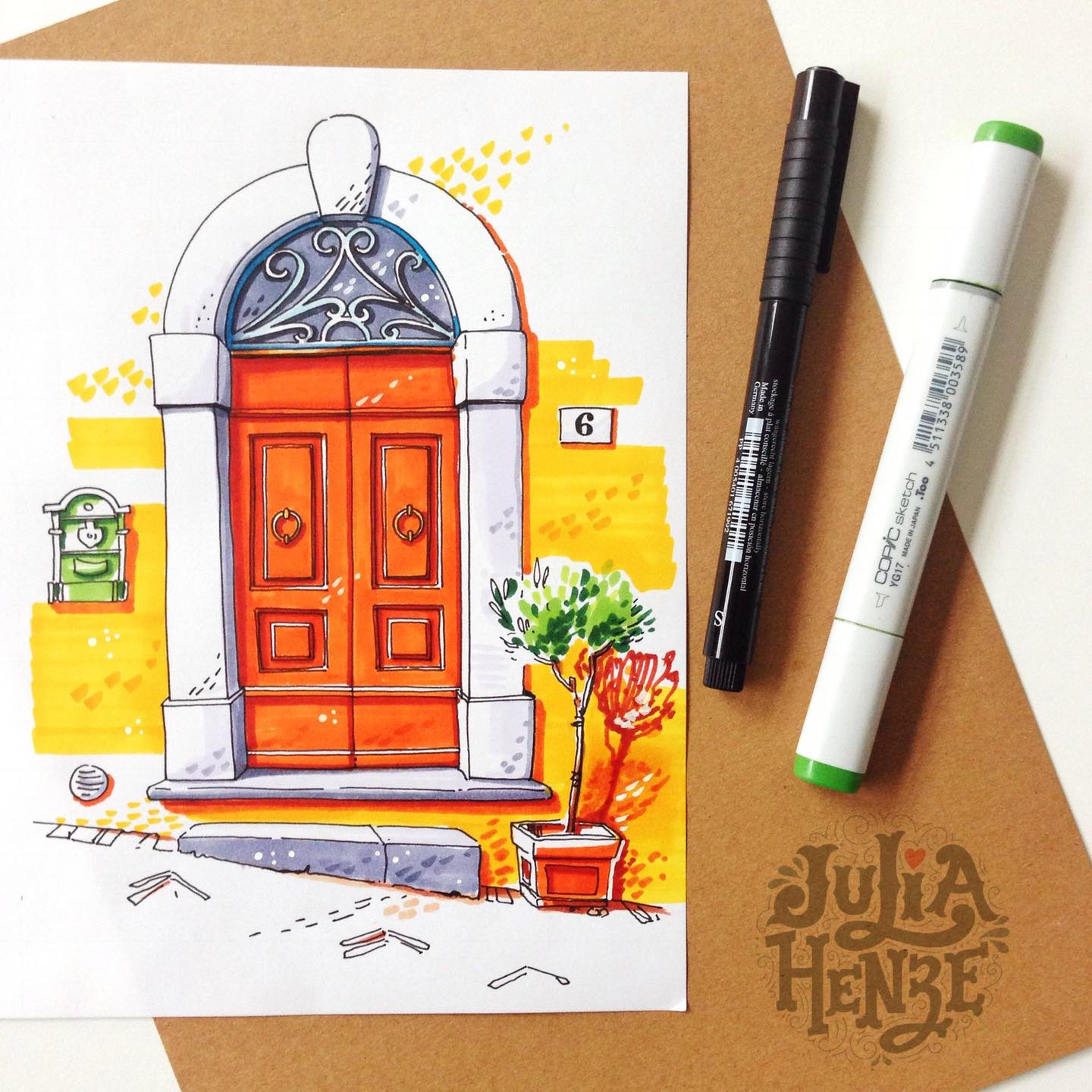 INKTOBER STARTS TODAY! 🖤
My friends, Inktober is here, and I can’t wait to sketch with you this month!🎉
A little story: my very first Inktober was back in 2017. If you scroll far enough in my feed, you can still find it. Even then, I knew I couldn’t keep up with all the official prompts, it just takes too much time and energy to come up with something new every single day. And I was working as an illustrator back then, so yes, I had ideas… but for a whole month straight? No thanks! 😅
So instead, I picked one theme I loved: doors. And I used my favorite material at the time - markers (ink-based, so totally allowed 😉). That simple choice made the challenge both fun and manageable.
That’s why I believe a sketching challenge only works if it feels achievable. One month is the perfect time to build a habit without loosing motivation.
To make it easier for you, I’ve put together a FREE PDF with 31 reference photos - fun, accessible, and inspiring images that also tie in with what we’ll be exploring in Brave Brushes Studio this month during the Ink Sketching Adventure.
Inside the Studio, we’ll dive into the basics of sketching confidently in ink, sketch live together, and share feedback on your Inktober sketches.
👉 Want to join us? Use code INKTOBER2025 before October 8 for 15% off your first month in Brave Brushes Studio.
🔗 Link in bio for the free PDF + Studio details!
So tell me, how are you approaching Inktober this year? Following the official prompts, picking your own theme, or just sketching whenever you can? 👇
#juliahenze_inktober #inktober #inktober2025 #urbansketching #urbansketch #sketchchallenge #sketcheveryday #inkdrawing #inkart #urbansketchers #artchallenge #bravebrushes #drawdaily #sketchwithme #sketchingfun #sketchingtips #artistcommunity #creativehabit #sketchingconfidence