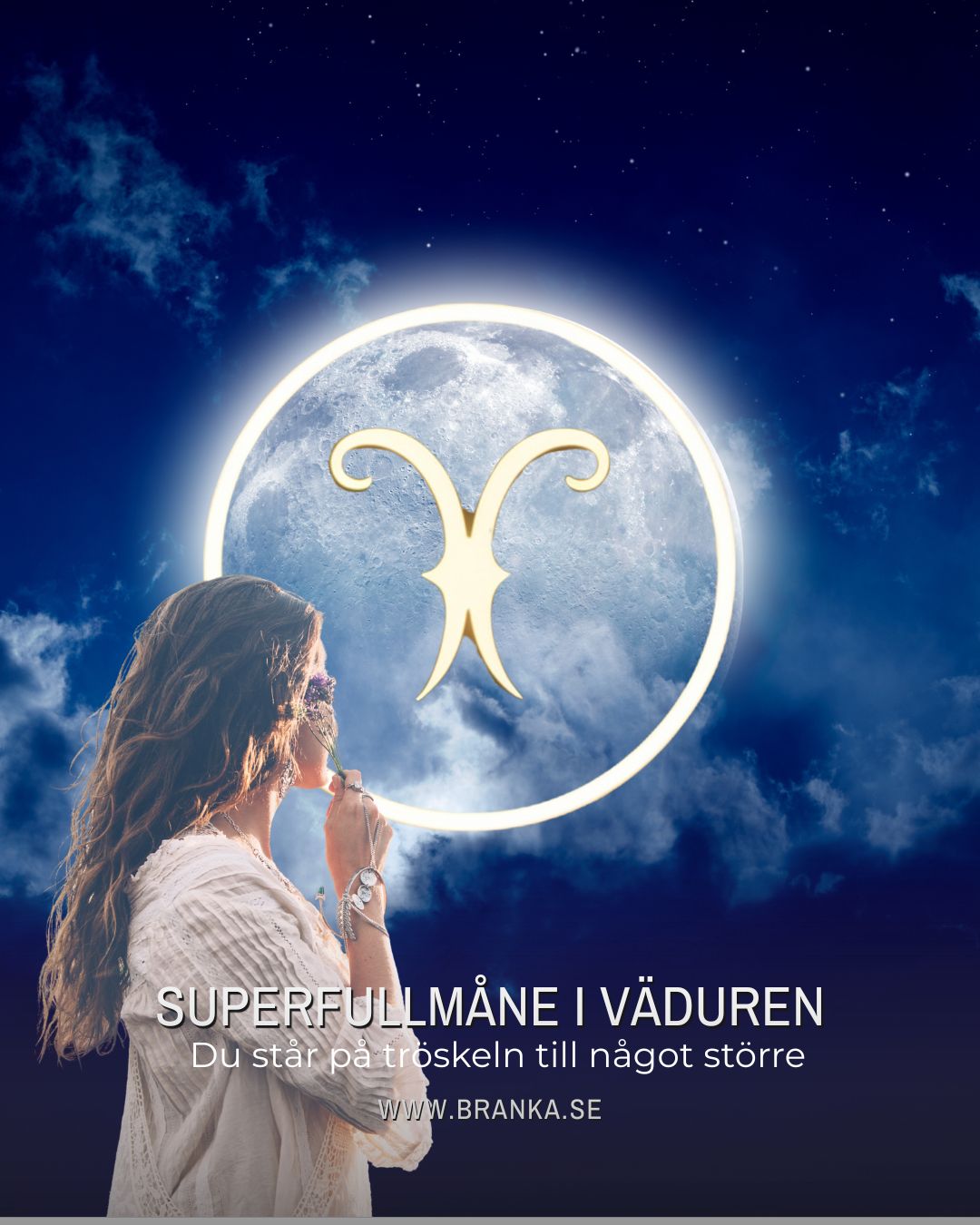 Ännu en riktigt kraftfull superfullmåne, denna gång i Vädurens tecken, lyser upp både vår styrka och våra skuggor, allt som vill transformeras och allt som vill födas på nytt. Den väcker starka känslor och påminner oss om att de förändringar som är på väg inte går att undvika. Vi står vid en tröskel nu.
Under de kommande dagarna kan du känna dig mer känslig, mer mottaglig och för vissa av oss kan det bli en aning omskakande. Men allt sker för att vi ska hitta tillbaka till vår sanna kraft och få en vänlig knuff att växa.
När energin är så här intensiv kan gamla oläkta sår börja blöda på nytt och oavslutade mönster från tidigare relationer bubbla upp till ytan. Det är universums sätt att visa oss vad som inte längre tjänar oss och vad som nu vill helas. Även om det känns starkt just nu är det här en tid av uppvaknande, klarhet och nya möjligheter.
Det här kan du tänka på:
• Ta inte saker alltför personligt. Andras beteende handlar oftast om dem, inte om dig.
• Se den karmiska lärdomen. Allt som händer bär på ett budskap, när du förstår det kan du bli fri.
• Lyssna på din inre röst. Du vet redan vad som vill födas genom dig, våga ta första steget.
• Lita på processen. Det gamla faller bort för att något större ska kunna växa fram.
• Öppna dig för överflöd. När du följer ditt hjärta börjar livet samarbeta med dig.
Den här fullmånen leder dig in i en ny fas, en tid där du inte längre behöver kämpa för att vara någon du inte är. Låt den påminna dig om din inre kraft. Du har redan allt du behöver för att möta förändringen med mod, klarhet och tillit.
När du släpper motståndet och låter ljuset möta skuggorna inom dig föds något nytt, en version av dig själv som är starkare, klarare och mer sann. Det är där det verkliga skiftet sker. Mitt i vardagen, mitt i känslorna, när du väljer att inte stänga ner utan öppna upp. Det behöver inte vara stort eller dramatiskt. Ibland handlar det bara om att ta ett andetag till, fatta ett nytt beslut och att blicka in i framtiden med tillit oavsett hur det ser ut just nu.
Branka
www.branka.se