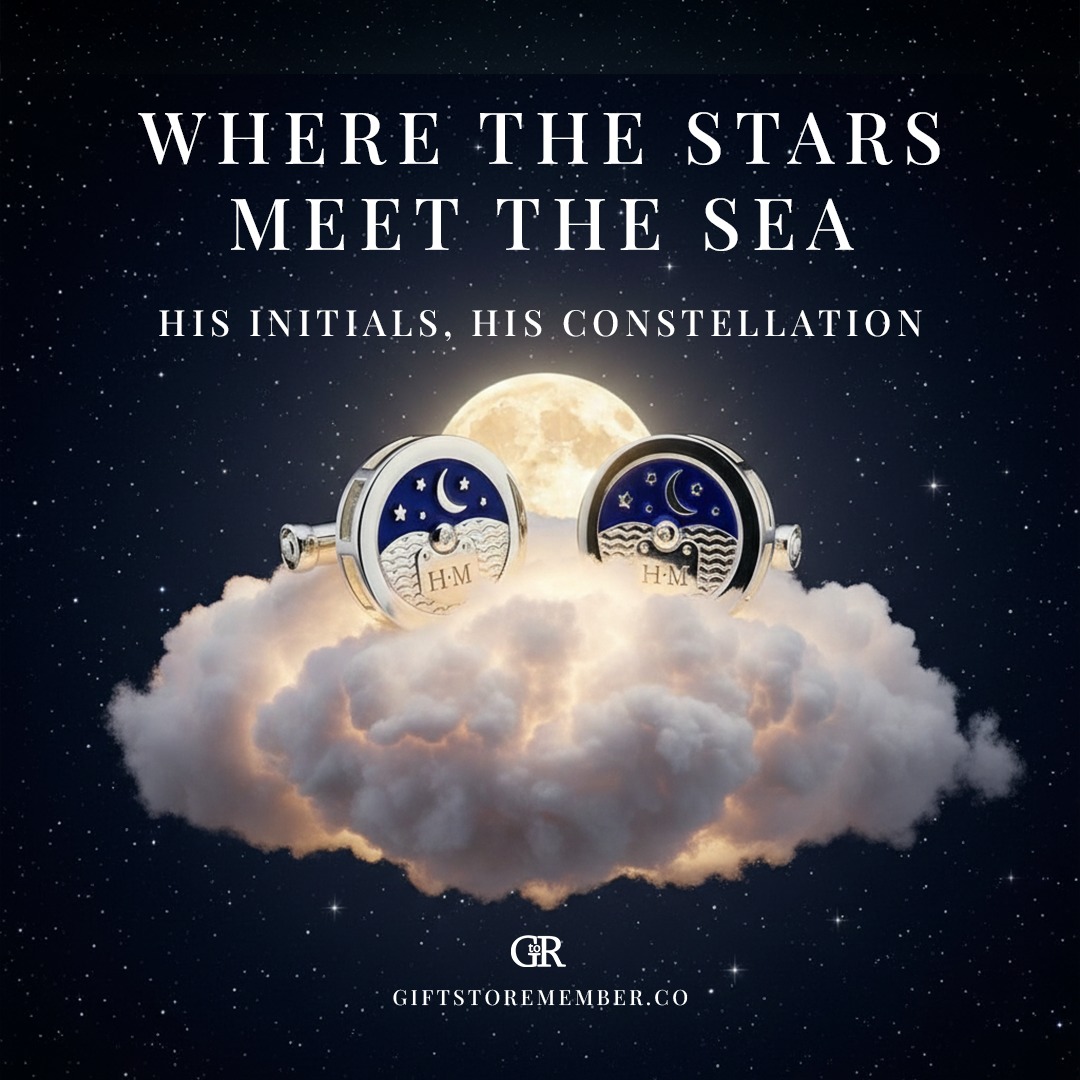 In the silence where stars fall into the sea, his initials whisper of timeless elegance. Is there a gift more eternal than his initials for him?
#LuxuryJewelry #PersonalizedJewelry #GiftstoRemember #personalizedjewelry #CustomNecklace #gifts