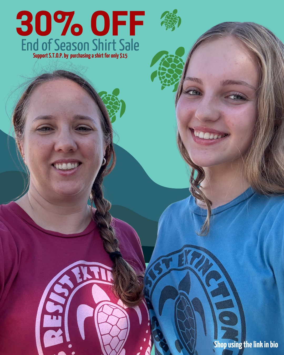 🐢🌊 End of Season Shirt Sale! 🌊🐢 Sea turtle season may be winding down, but our mission never stops. To celebrate the close of another impactful season, we’re offering 30% OFF our brand shirts, now just $15! Every shirt sold directly supports Sea Turtle Oversight Protection (S.T.O.P.) and our ongoing fight to protect threatened and endangered sea turtles along Fort Lauderdale’s beaches. 💚
✨ Wear your shirt proudly.
✨ Spread awareness.
✨ Help us continue to #ResistExtinction.
🛒 Shop now before they’re gone using our shop link in bio.
#SeaTurtleOversightProtection #EndOfSeasonSale #SupportWildlife #ResistExtinction #FortLauderdale
