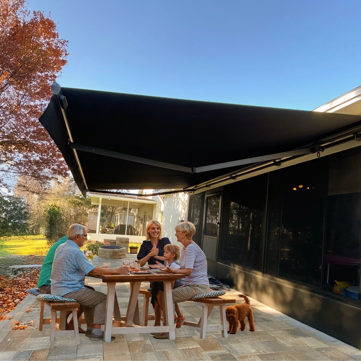 ๐Gift yourself a patio your family will never want to leave. ๐
Give us a call so we can help make this your reality.
#familytime #familyiseverything #PatioVibes #homedecor #falldecorideas #luxury