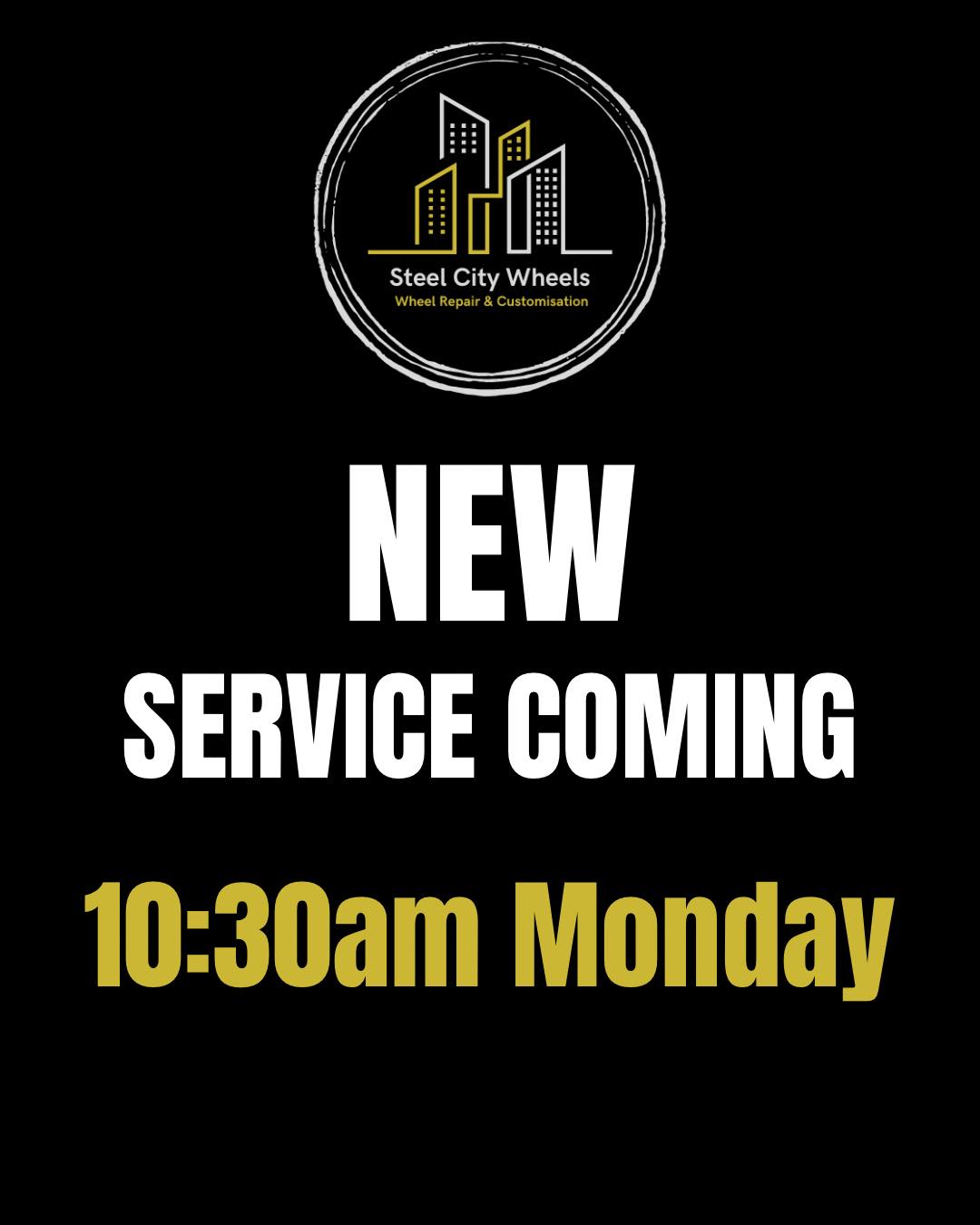 Something exciting is coming to Steel City Wheels… 👀
It’s smart. It’s fast. And it’s going to change the way you think about wheel care.
Stay tuned — all will be revealed soon. 🛞✨
#SteelCityWheels #SomethingSmartIsComing #StayTuned #AllWillBeRevealed #SmartSteel