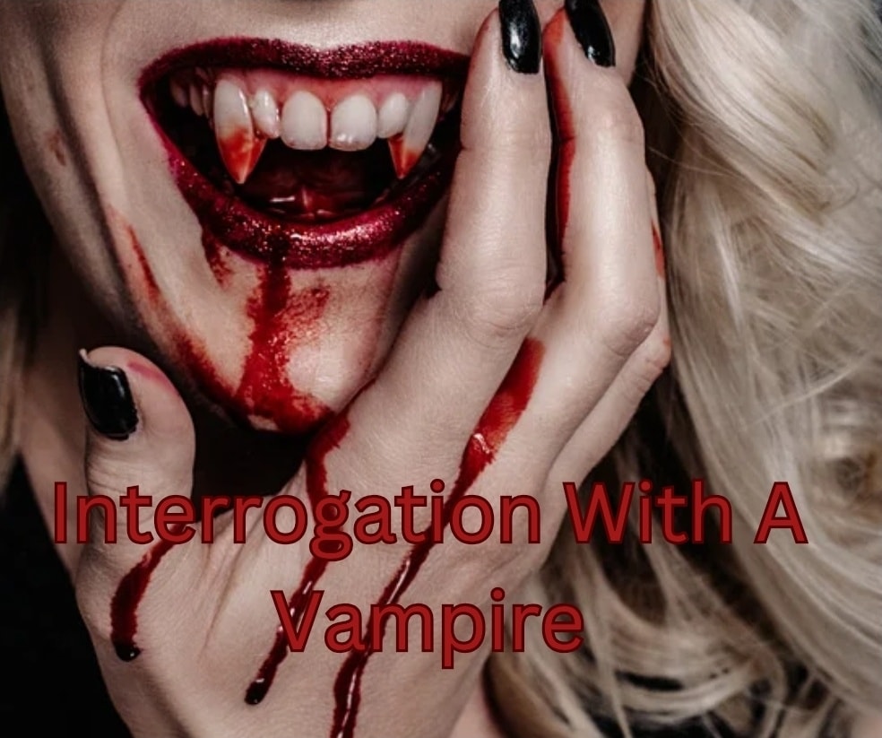 Walking into the stone cell, I expected to see terror in my victim. I had a reputation that no creature to date hadn't heard of me; none entered my chamber that didn't aware my arrival with some amount of trepidation. The longer I practiced my craft, the farther my reputation spread, the more the fear in my victims grew, so the slow blinking confidence bordering on boredom threw me.
She sat in the stone chair, clad brilliantly in sexy black. She was confident and at ease in the situation, even though she was chained to a stone chair with every kind of torture equipment hanging behind her. As if the chair she found herself in was her throne rather than my altar.
Her easygoing, almost demure demeanor did nothing to thaw my heart, though the longer I gazed into her doe eyes, the harder the damn thing pounded. The more I could hear my own blood roaring in my ears as I prepared to spill hers.
Her small red smile peeled into a grin, exposing her canines. The reason she was here, her fangs. And though I've faced many a vampire and kept myself under complete control the whole time, something about the points on her exposed teeth made y mouth dry out.
My heart thundered. Both fear and desire mixed. Instinct told me to run away from her and toward her at the same time.
I broke eye contact and smirked, finally understanding the situation. What she was doing to me. I grabbed a blindfold off the wall closest to me and smirked.
"If that's how you want to play it, fine," I said, putting every ounce of smoothness into my voice that I could muster. "Have it your way. Let’s begin, shall we?"
There was no tension in her. Still no sense of fear that I could discern. "I can hardly wait," she purred.
"With the blindfold secured, the vampire sat back and waited for me to begin.
#writing #FlashFiction #Vampire #vampireflashfiction #WritingBlog #DiaryOfAnIndieAuthor