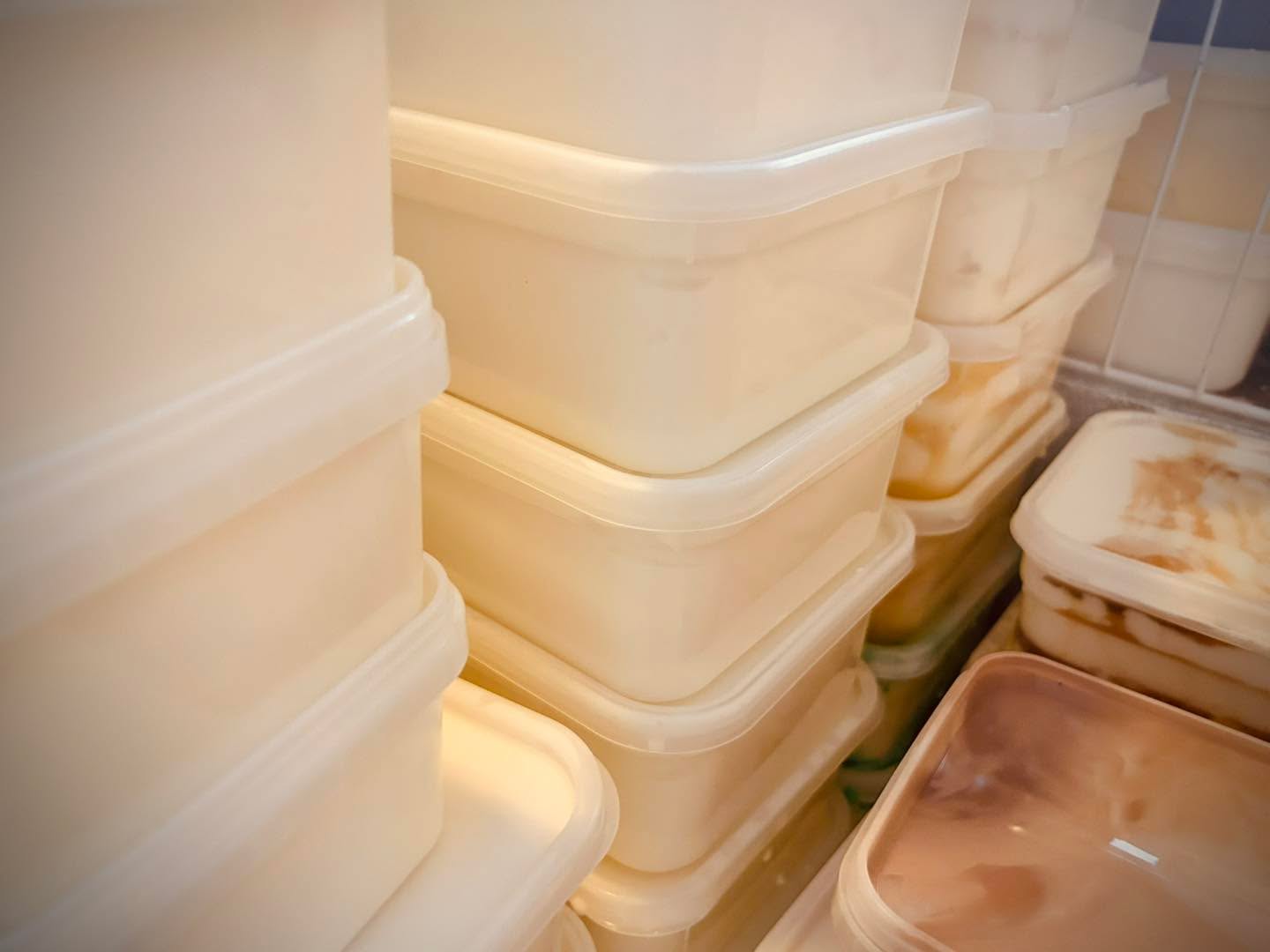 Hey guys!
Great news - we will definitely have some spare tubs tomorrow (we’re talking nearly 20)
BUT here are the rules to try and make it as fair as possible:
- It will be ONE tub per customer.
- If you have already had an order from us and have ice cream in your freezer please let other people have a chance at getting some. We understand it’s exciting but there are people who have been trying since August to get some ice cream.
- The post with quantity and flavours will go up tomorrow at 10am as usual but this time with a video from dad instead of a photo - so keep an eye out.
- You must call 01305 785557 to claim them, no reservations via social media.
- When you call let us know which flavour tub you would like to purchase after you have seen what is available.
- You must be able to collect on the day, we will not hold tubs for anyone.
- 2lt tubs are £10 and 1lt tubs are £6, pay on collection.