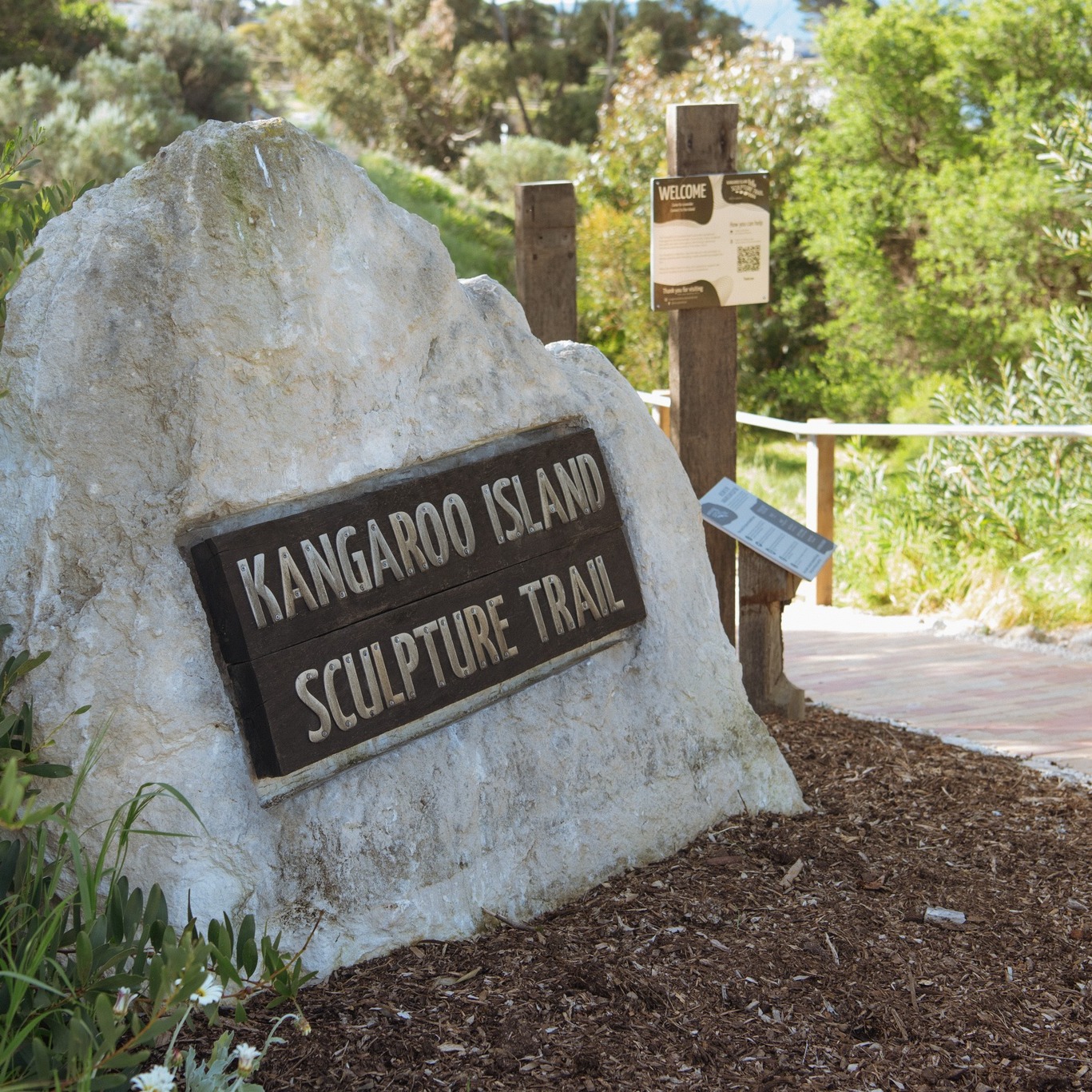 Spring has arrived on the Kangaroo Island Sculpture Trail!
Our volunteers have given the trail a spring spruce-up, ready to welcome visitors for the new season.
We’re so grateful to our incredible volunteer team, who donate their time, energy, and hard work so that the funds donated to the trail go directly to bringing new artworks to life.
Come for a visit to see our newest major installations, ‘Progression’ and ‘Ellipses’, both made possible by the generosity of our amazing donors, large and small.
The Kangaroo Island Sculpture Trail is proudly community-owned and volunteer-managed. A true labour of love and a celebration of cultural art.
.
.
.
.
.
.
.
.
.
#KangarooIsland #KISculptureTrail #AusArtDay #CommunityArt @authentickangarooisland @creativeaustralia @australianculturalfund #authenticki #unfilteredkangarooisland #Penneshaw #DudleyPeninsula @sealinkki #KangarooIslandArt