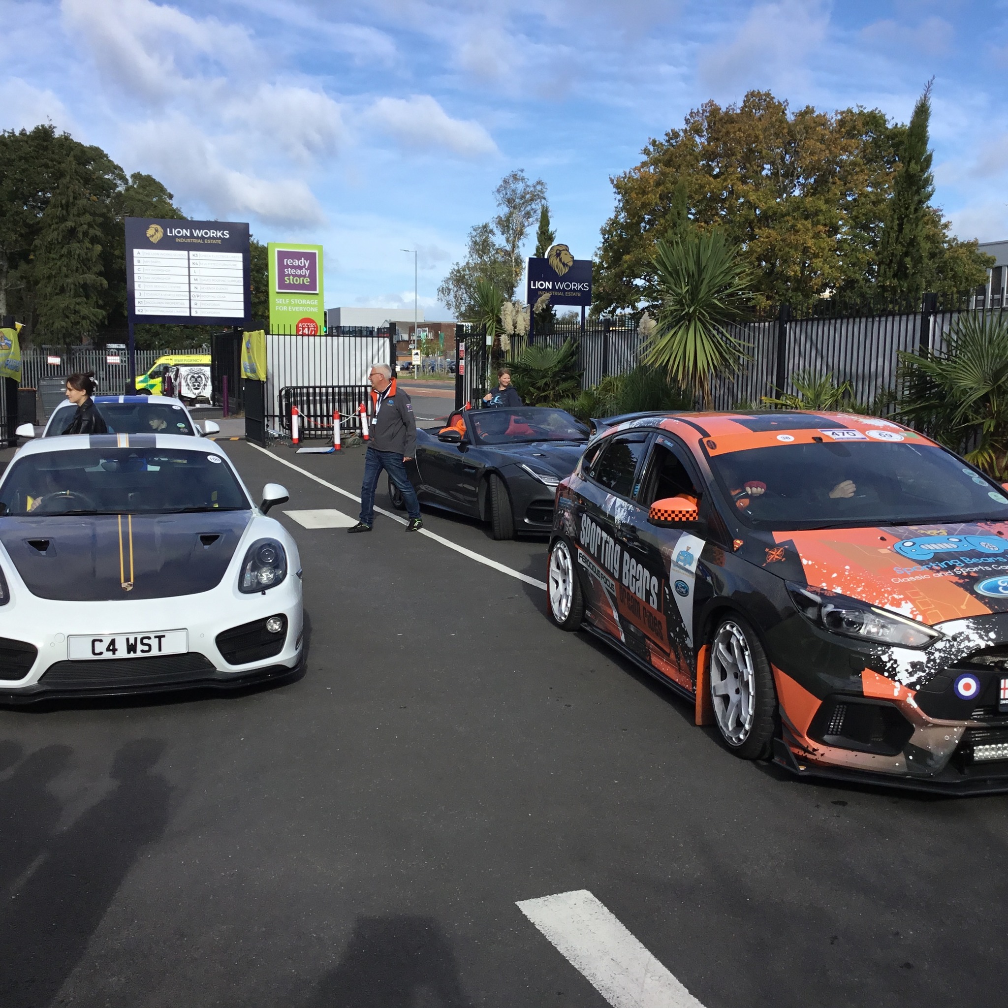 The front of school is doubling as an all-star Pit Lane today, as our Supercar Day continues! There are plenty of cars to take rides in courtesy of the Sporting Bears, so come on down and join us for a day in the fast lane!