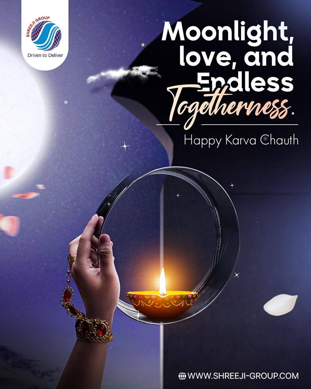 Wishing everyone a bright and joyful Karwa Chauth filled with love, trust, and togetherness. May this festival strengthen every bond and bring endless happiness to all. 💫 Happy Karwa Chauth from Shreeji Group! ❤️
#KarwaChauth #FestivalOfLove #ShreejiGroup #TraditionAndTogetherness #FestiveVibes