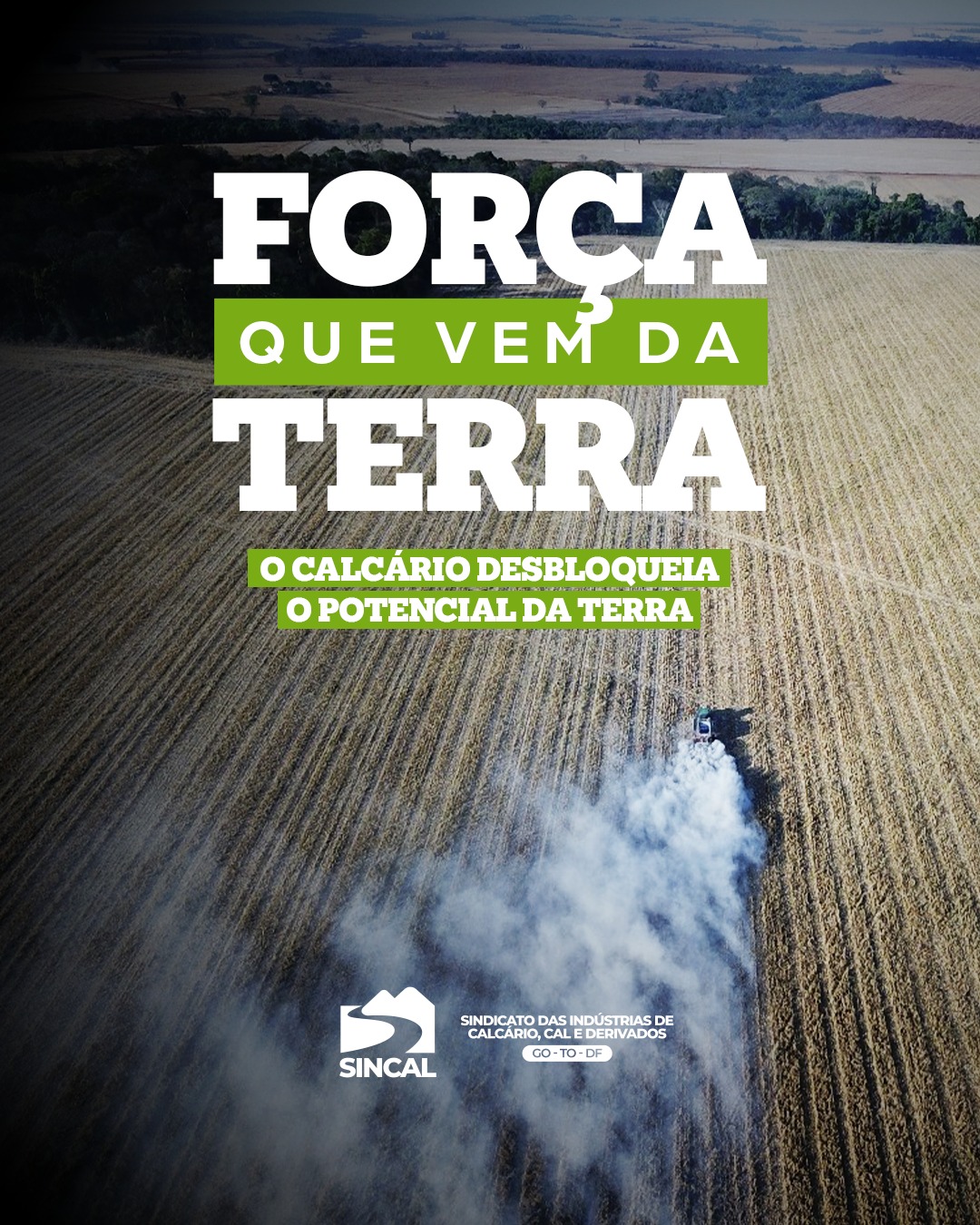 Um solo forte gera lavouras vigorosas. Tudo começa na correção. 💪🌱