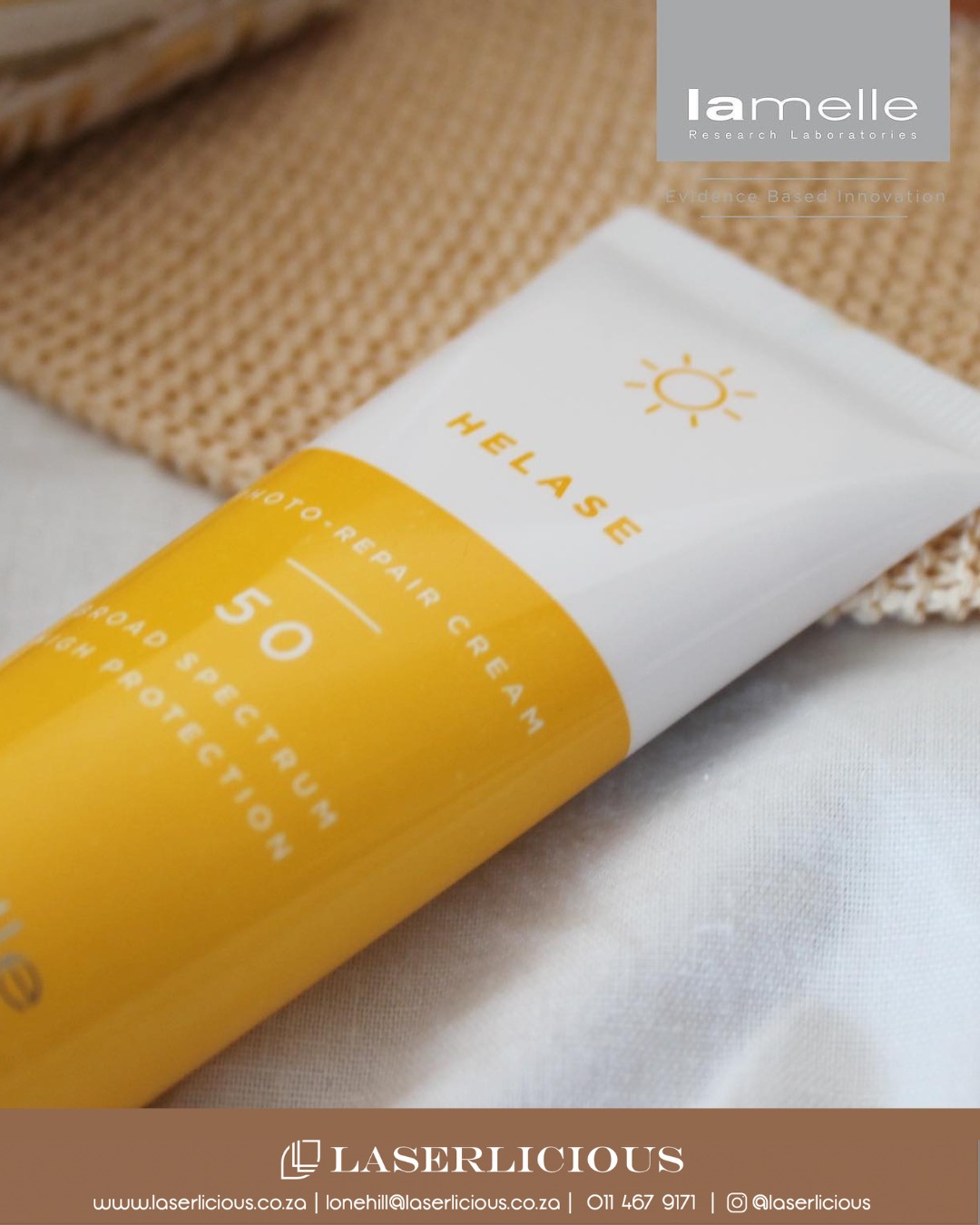 Not all sunscreens are created equal - and Lamelle’s Helase 50+ proves it.
More than just UVA and UVB protection, Helase 50+ shields your skin from the entire spectrum of solar radiation, including visible and infrared light. 🌞
What makes it different?
✔ Advanced protection against collagen breakdown.
✔ Actively repairs recent DNA damage within 6 hours.
✔ Packed with Pycnogenol® - one of the world’s most powerful antioxidants.
✔ Reduces ageing inflammation, sagging, and oxidative stress.
This is not your everyday SPF - it’s a daily skin defender that keeps your complexion strong, youthful, and protected all year round.
📞 Call Laserlicious on 011 467 9171 / WhatsApp 083 490 9524 / info@laserlicious.co.za to get yours today.
@lamellersa
#laserlicious #spf #lamelleskincare