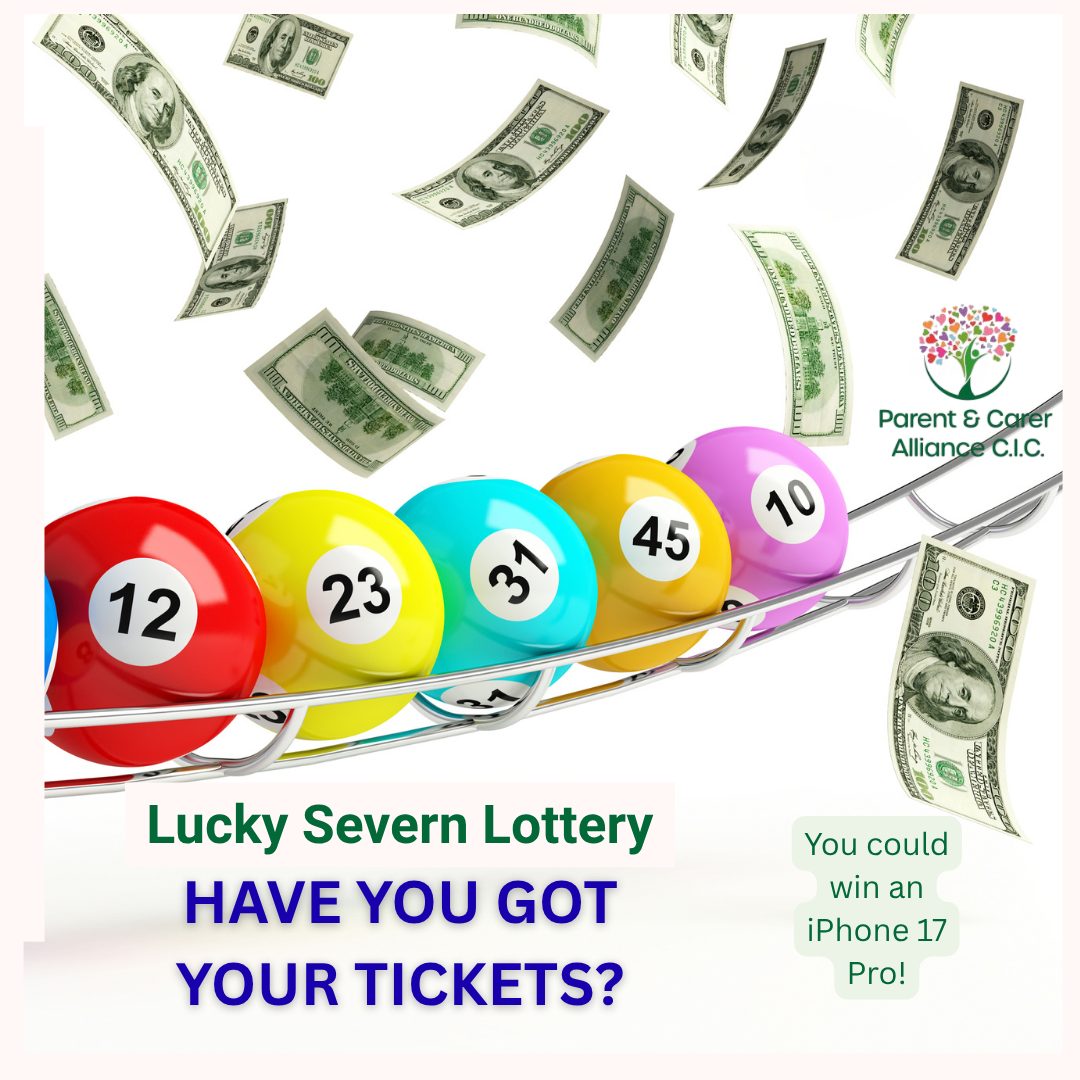 Can you help us support families? Get a Lucky Severn Lottery ticket and you could win whilst helping the Alliance support families!
https://www.luckysevernlottery.co.uk/support/parent-and-carer-alliance-cic?leafletId=d1ed97ac-c2c5-4527-b5fb-49ff2cd68e04&utm_campaign=iphone17pro-oct25&utm_source=marketing-hub&utm_medium=social&utm_content=Hyperlink
#fundraisinggoals #fundraising #Send #parentandcareralliance