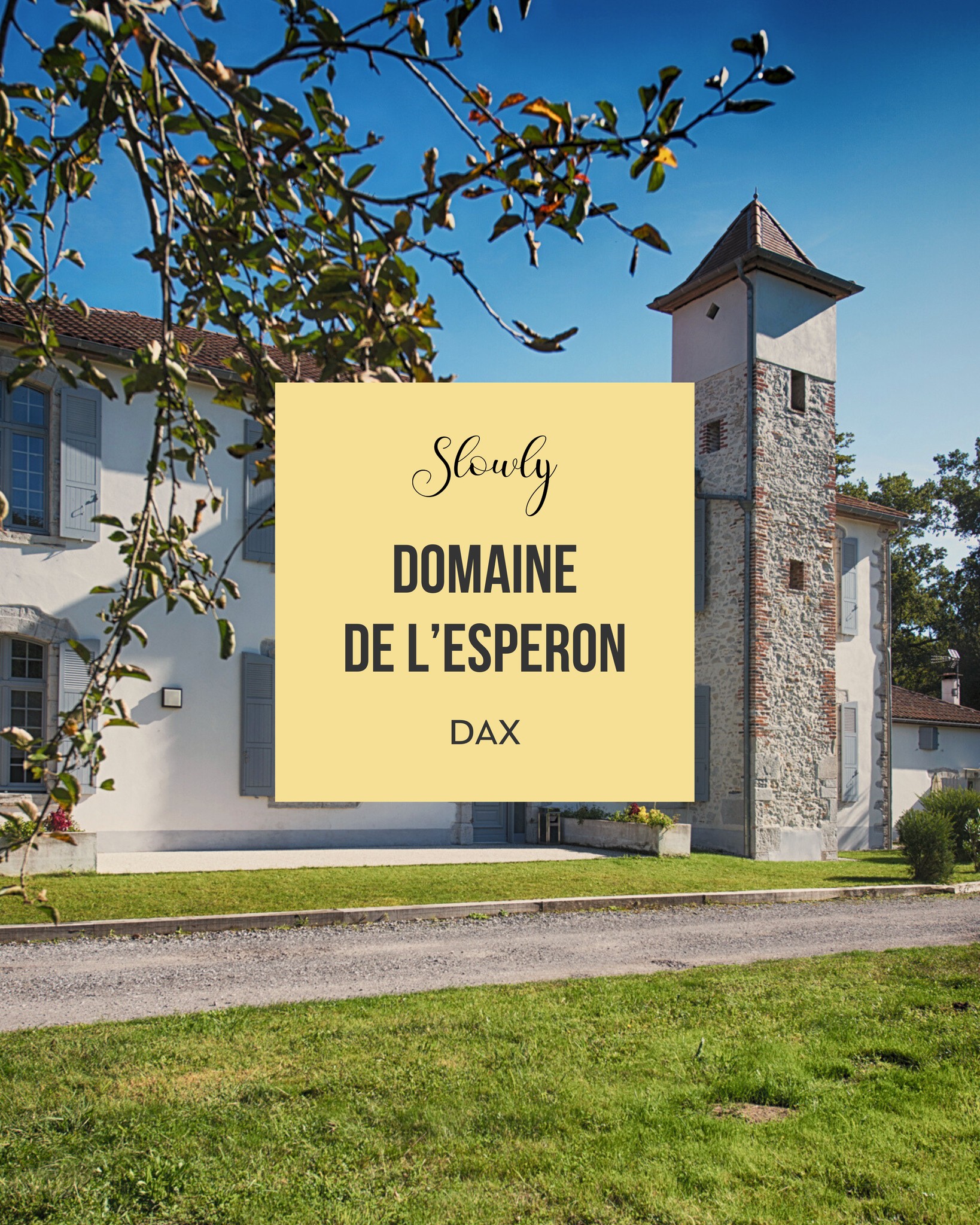 🌿 Aux portes de Dax, le Domaine de l’Esperon c’est un lieu où le charme de l’ancien rencontre le confort moderne. Une maison de maître rénovée avec soin, des chambres chaleureuses, un cadre apaisant au cœur de la nature… Ici, on déconnecte vraiment. ✨
Un séjour pour se ressourcer, partager, ou simplement savourer la douceur landaise. @domainelesperon
👉 À découvrir dans le Slowly DAX 14, disponible en ligne et chez vos commerçants préférés !
#landes #leslandes #dax #tercis #thermes #slowly #slowlymag #magazine #nature #charme #authenticité #séjour