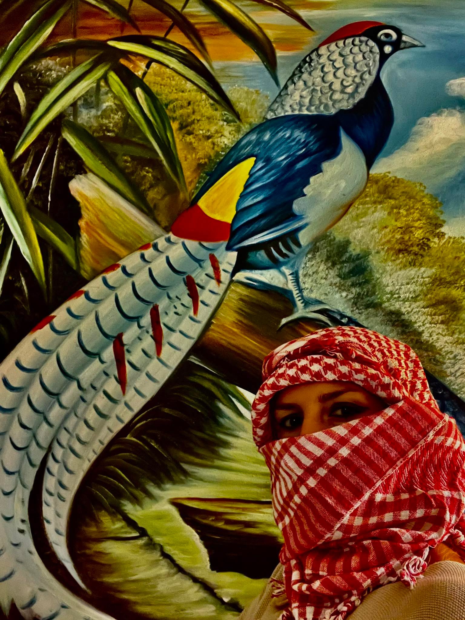 ADESSO #SHARMELSHEIK #PACE #GAZA‼️
Qui in Egitto, a Ras Mohamed National Park, in Sharm El Sheik, Lago Magico, contando 10 passi ci si immerge per esprimere i propri desideri.
Ho immaginato che fossimo in tanti ad esprimere lo stesso desiderio di pace e libertà per Gaza.
🙏 Oggi sarà discusso qui a Sharm El Sheikh il Piano di Pace descritto in 20 punti:
🔻https://www.bbc.com/news/articles/c70155nked7o
🎨🖌️Autoritratto con kefiah nello stile tradizionale dei beduini, in generale, prima della politica e della moda, prima di #balenciaga e #luisvuitton indossare questo indumento simboleggia la solidarietà per la libertà palestinese.
#TRUSTTHEPROCESS #GAZAFREE #PEACE