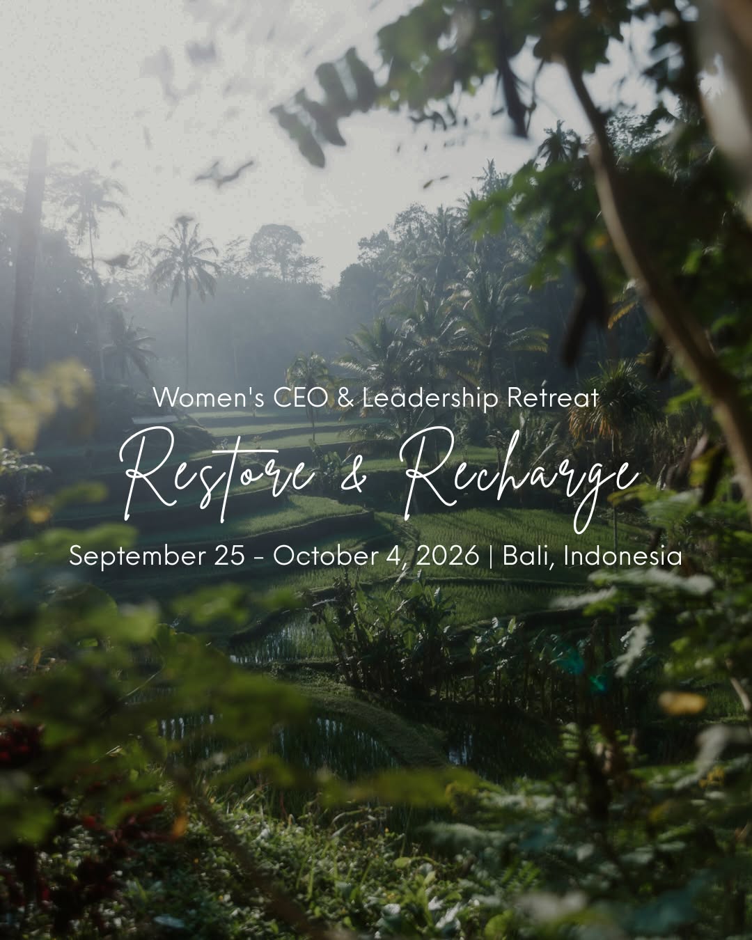 What if your next journey could restore your spirit, awaken your senses, and reconnect you to your inner peace - all while experiencing the pinnacle of luxury and wellness?
✨ The Utopia Experience Bali ✨
A soul-nourishing journey through culture, nature, spirituality, and *wholistic well-being in the heart of paradise.
🗓️ Friday, Sept. 25 - Sunday, Oct. 4 2026 | 10 days / 9 nights
Your Transformational Experience Includes:
✨ 5-Star Luxury Resort Accommodations
✨ 15 Gourmet Meals
✨ 3 Signature Balinese Spa Treatments
✨ Morning Yoga, Meditation, & Journaling
✨ Utopia Wellness & Executive Coaching Sessions
Immerse yourself in breathtaking temples, lush jungles, and sacred waters - designed to help you renew, restore, and recharge.
🌟 Limited spaces – register today!
www.utopialivingretreats.com
💫Join Our Utopia Experience Q&A Call every 4th Sunday!
Register- Link 🔗in Bio
#BatheInLuxury #LuxuryWellness #Bali2026 #UtopiaLiving #Renew #Restore #Recharge #utopiaexperience #bali #indonesia #retreat #travel #travelgram #wanderlust