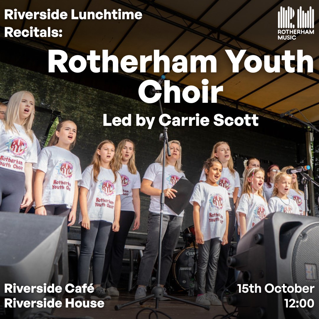 Look forward to next week! Riverside House will be playing host to the fabulous @rotherhamyouthchoir led by Carrie Scott.🎶
As part of our ongoing Riverside Recitals performances, the RYC will be singing in Riverside Café at lunchtime on Wednesday 15th October.
Come on down, grab some dinner and enjoy the show.🌟☕
#thingstodo #Free #Musicians #localartists #fyp #talentshowcase #Freeactivities #liveperformance #Singing #livemusic #riversidecafe #live #riverside #rotherhamyouthchoir #choir #choirmusic #Riversidehouse #FreeExperiences #rotherham