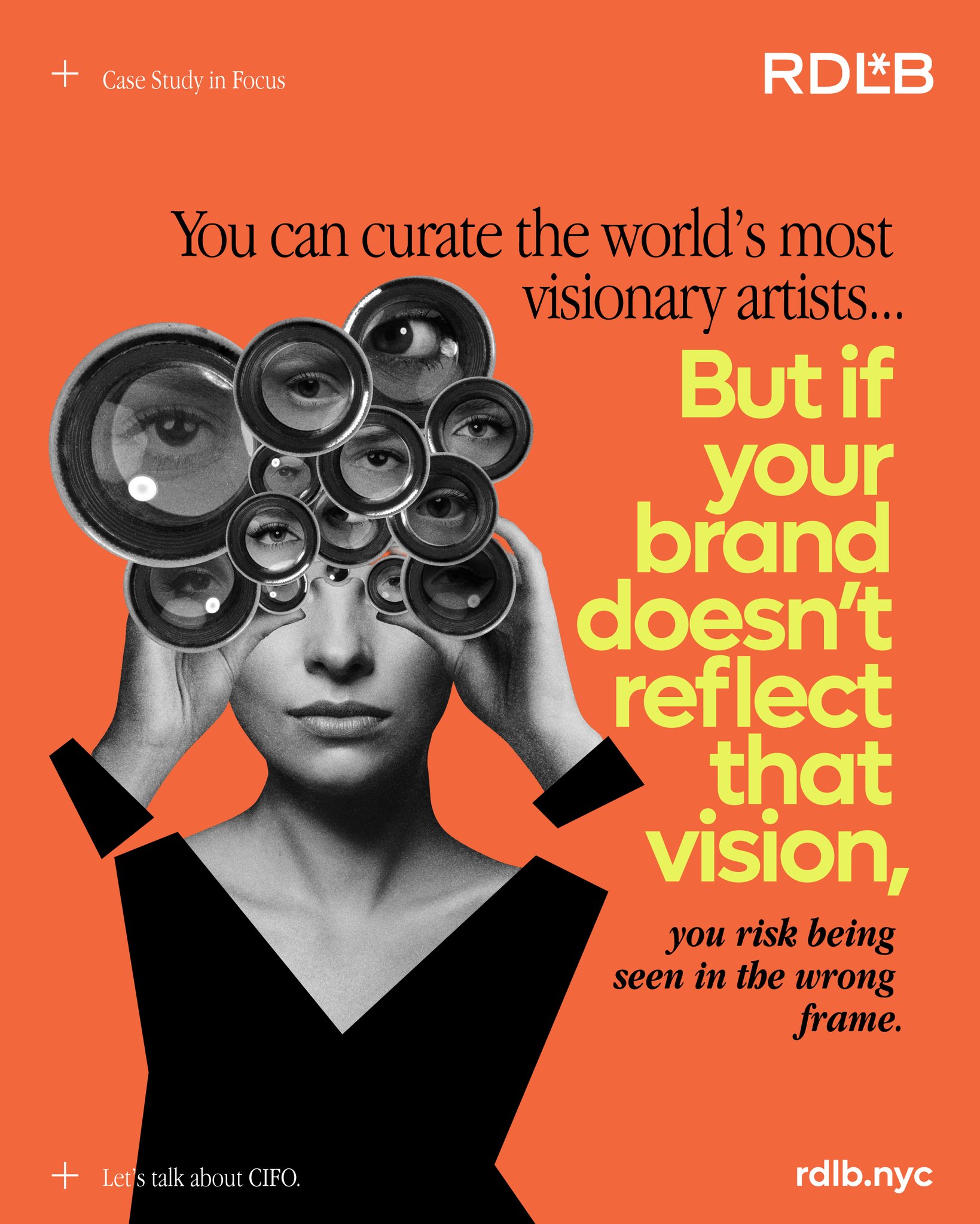 Art evolves through the lens that reveals it.
CIFO’s rebrand celebrates Latin American creativity with a global voice — merging curatorial rigor, design precision, and digital innovation.
In a world full of visuals, true influence comes from vision.
🔗 See the full case at rdlb.nyc/cifo
#BrandStrategy #ArtCuration #CulturalBranding #DigitalTransformation #creativedirectiondesign