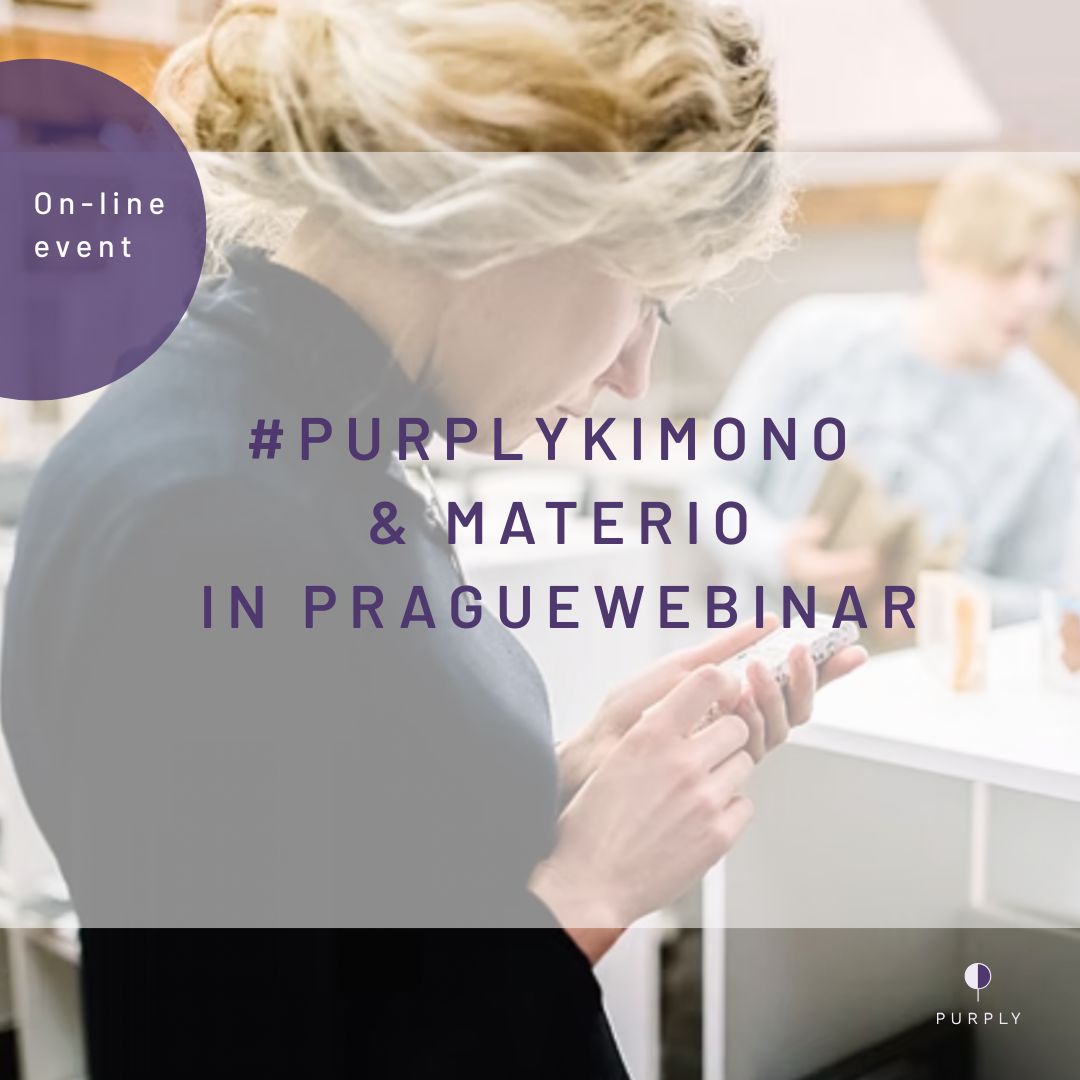 On Thursday, October 23, we invite you to an online webinar organized in collaboration with @materioprague and 👘 @purplykimono
More at 👉 https://shorturl.at/2FZwo
#materio #purply #textileinovations #inovation
---
Ve čtvrtek 23. října vás zveme na online webinář, který vznikl ve spolupráci s Knihovna materiálů @materioprague a 👘 @@purplykimono
Více informací 👉 https://shorturl.at/2FZwo