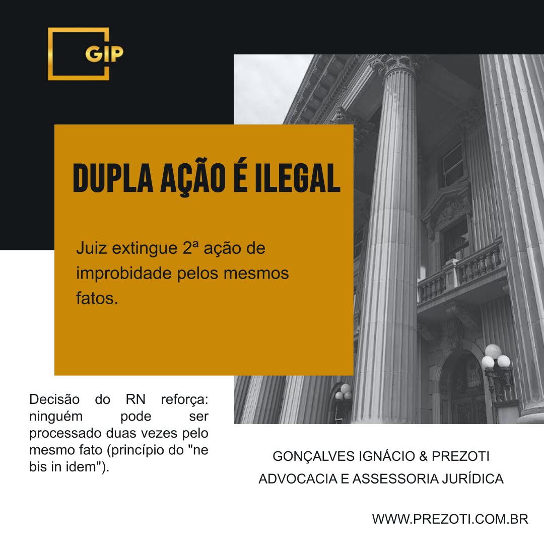 Ser processado duas vezes pela mesma acusação, mesmo depois de já ter sido absolvido? A lei proíbe essa prática, e uma decisão da Justiça de Pau dos Ferros/RN reforçou essa garantia fundamental.
No caso, o Ministério Público ajuizou uma nova ação de improbidade contra um médico por fatos que já haviam sido julgados (e nos quais ele foi absolvido pelo TJ/RN) em um processo anterior.
A Decisão da Justiça:
O juiz extinguiu a nova ação. O motivo é a proteção constitucional da coisa julgada e do princípio do "ne bis in idem". Uma vez que a Justiça dá uma decisão final sobre um fato, o assunto se encerra e não pode ser rediscutido em uma nova ação contra a mesma pessoa.
Essa decisão é um importante lembrete de que o poder de acusar do Estado tem limites. Nenhum cidadão pode ficar sujeito a uma perseguição judicial perpétua, com múltiplas ações sobre o mesmo evento. A própria Lei de Improbidade foi atualizada para vedar essa duplicidade.
A defesa em ações de improbidade vai além do mérito, abrangendo o respeito às garantias processuais. A Gonçalves Ignácio & Prezoti Advocacia e Assessoria Jurídica tem atuação especializada na defesa em ações de improbidade administrativa.
Acesse nosso site: www.prezoti.com.br
#DireitoAdministrativo #ImprobidadeAdministrativa #CoisaJulgada #NeBisInIdem #DevidoProcessoLegal #Advocacia #Justiça #Defesa #GIPAdvocacia