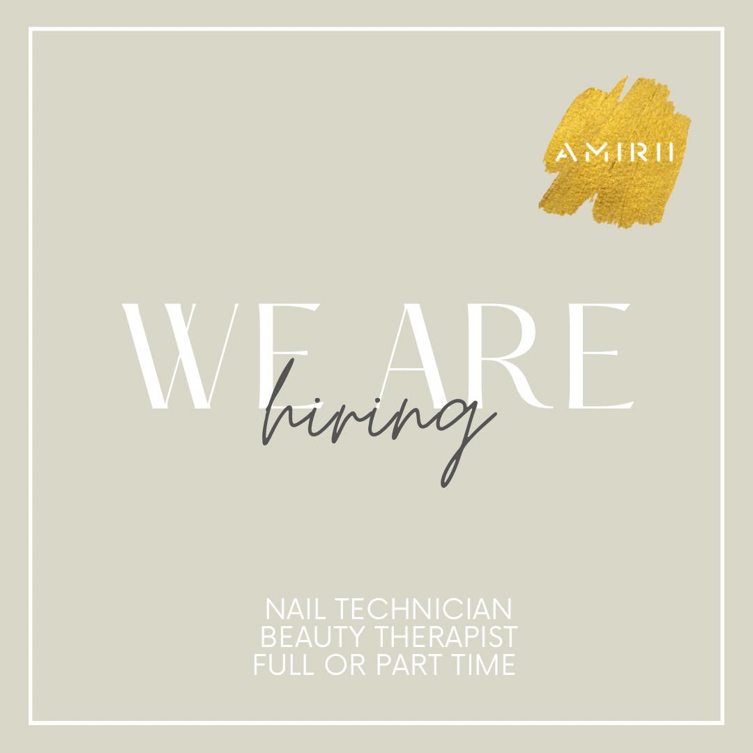Exciting opportunities for Beauty Therapists and Nail Techs! Please call 01273 455699 and leave your details to apply xx