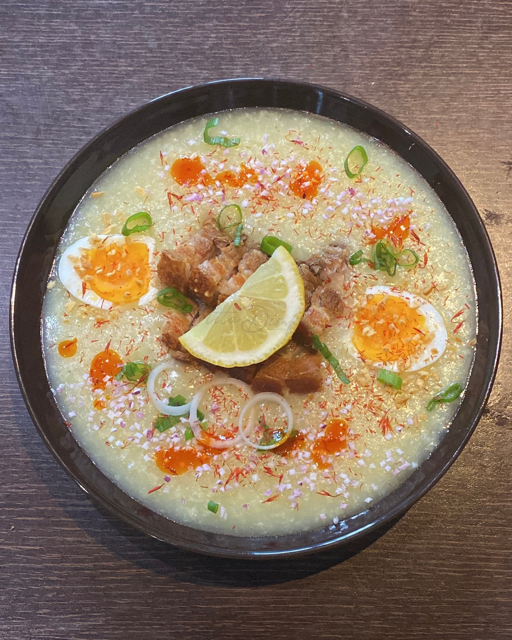 Cold weekend? Arroz Caldo to the rescue ❄️
#filipinofoodmovement #filipinorestaurantswitzerland #genevaswitzerland #genevafoodie #filipinofood