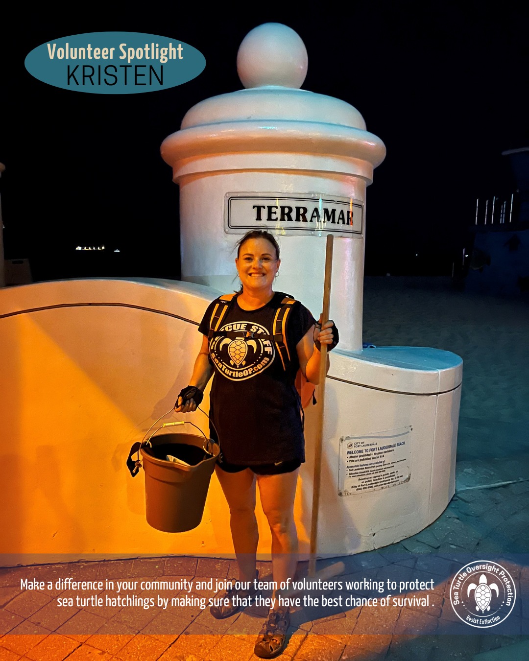 🌊 Volunteer Spotlight: “I’m So Glad I Responded to the Email This Time!” 💚 “At the end of May, I received an email doing a last call for sea turtle volunteers along Fort Lauderdale Beach. For years, I’d known of the local organization but never got involved… I’m so glad I responded to the email this time!”
Once Kristen joined the program, everything changed:
“I spent over 115 hours walking in fluffy, white beach sand (and sometimes hard, wet sand from the rain), checking nests, watching the moon rise, listening to the waves, and waiting for hatchlings to emerge.”
“Some nights felt surreal—like a Hollywood movie. Strangers cheering, kids asking the funniest questions (‘but how do they know where to go?’), families huddling together for their very first hatch.”
“One night, I used Google Translate to speak with a mom and her two sons who didn’t speak English. I named three hatchlings after them. I thought her head was going to explode with joy; it’s a night I’ll never forget.”
Even on the toughest nights—through storms, aching muscles, and sleepless hours; they never lost sight of the mission: “The work was sometimes torture to my body… but every single hatchling I saved was worth it.”
They even got a nickname: “Some people started calling me ‘Sea Turtle Lady,’ cheering as I biked by with my bucket and mop. Fellow volunteers became fast friends.”
And the reminder that keeps them going? “I’m no Jane Goodall, but in her words, ‘What you do makes a difference, and you have to decide what kind of difference you want to make.’ Thanks for being an inspiration to me, Jane.”
🐢💭 Every volunteer has a story. Every story makes an impact. Join us next season and help protect endangered sea turtles along Fort Lauderdale Beach. 🔗 Sign up or learn more at link in bio #SeaTurtleOversightProtection #VolunteerSpotlight #ResistExtinction #FWC #FortLauderdaleBeach #WildlifeConservation #ProtectWhatYouLove