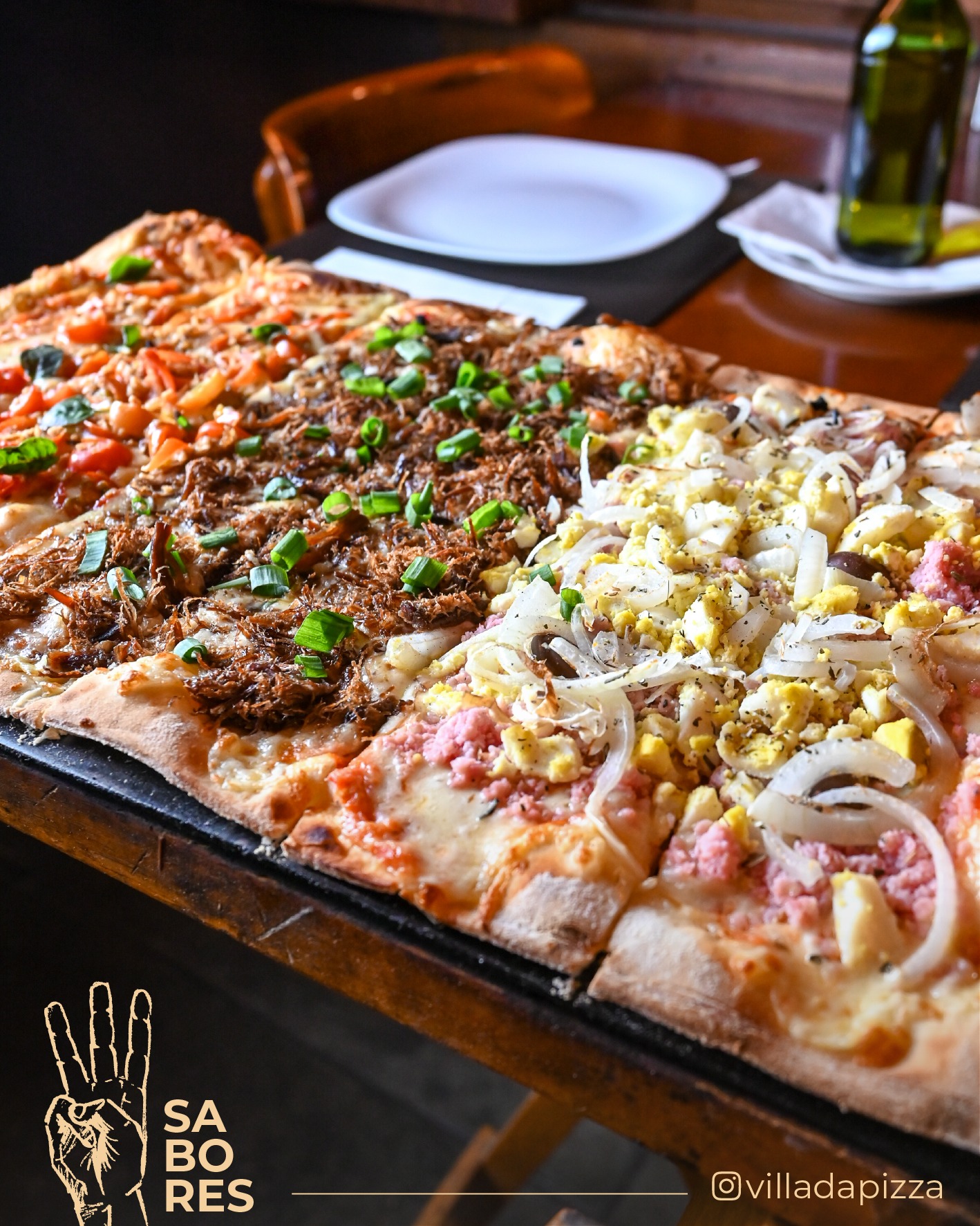 Terça e a pedida pode ser 3 sabores!