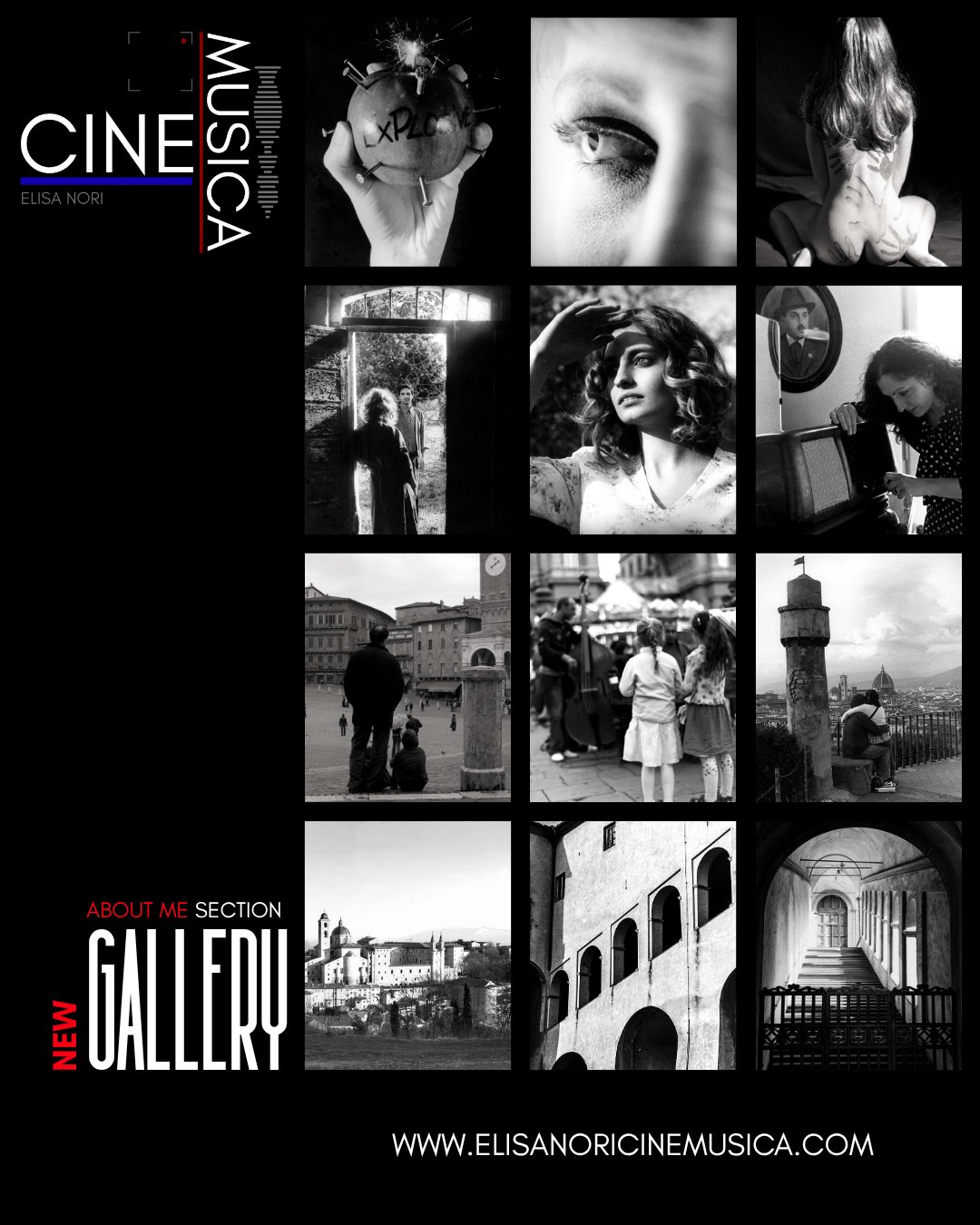 Through My Lens — Where Art Meets Life 🖤
New gallery now live on my website.
#elisanoricinemusica
#photographygallery
#fineartphotography
#filmmakers
#screenwriter
#ArtAndCinema
#visualstorytelling
#journalism
#culturaljournalism
#creativejourney
#photogallery