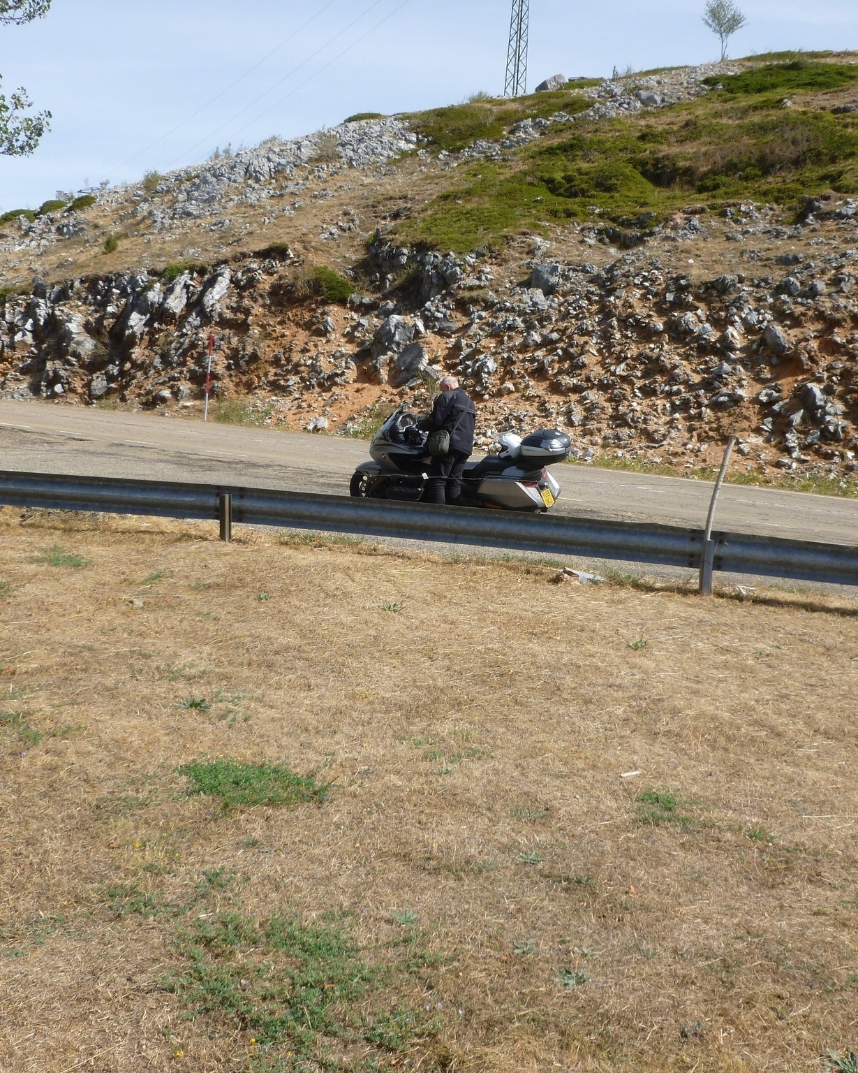 The journey to our last overnight in Spain took us through the Picos de Europa. This is a very popular destination with British bikers, especially those from the south of England, who cross from Portsmouth to Santander or Bilbao and spend a few days riding through quite spectacular scenery on interesting roads. We encountered several such groups on the way including one at the Hospedale Les Bedules in Oseja de Sajambre where we coincided with a parade of Renaults.
In Cervera de Pisuega we found our hotel more or less in the centre of this quiet little town and were able to park conveniently, just across from the entrance.
Next morning, our last ride in Spain - to Santander and the ferry. After boarding we sat on the top deck in glorious sunshine. In the harbour all was calm sea but once out into the Bay of Biscay it was another matter! Not being prone to sea-sickness, for which I'm extremely thankful, the only thing which concerned me was whether I could get across the dining room to our table without dropping the tray.
We docked at Portsmouth without breakages and then, home.
#motorcycletouring #spain #picosdeeuropa #cerveradepisuerga #santander #ferry #bayofbiscay #osejadesajambre