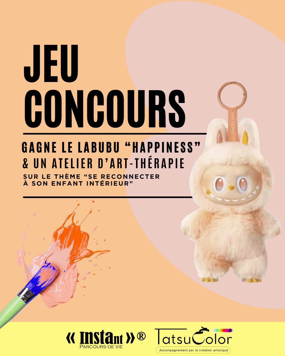 Tu te souviens de ce rire qui éclate sans raison ?
De cette joie brute qui déborde, sans filtre ni retenue ?
Parce que ton enfant intérieur mérite d’exister
Et si tu la laissais revenir ?
Le Labubu Happiness n’est pas qu’une figurine étrange.
Il incarne :
▫️ La joie simple, spontanée
▫️ L’émerveillement de l’enfant sauvage
▫️ L’énergie qui illumine même les jours gris
Cette semaine, on t’offre :
▫️ 1 Labubu Happiness – Big into Energy
▫️ 1 atelier d’art-thérapie intuitif et vibratoire : “Se reconnecter à son enfant intérieur”
Ce duo est une invitation à réapprendre la joie, à la cultiver dans les petites choses, à la reconnaître comme une force vitale.
Oui, ce n’est pas écolo… Mais que Popmart ait imaginé des Labubu nommés Hope, Serenity, Love, Happiness, Luck… et même Id (clin d’œil à Freud !) n’est pas anodin.
Nos émotions, nos valeurs, nos inconscients sont devenus centraux.
Pour participer :
1️⃣ Abonne-toi à @instant_lelivre, @tatsucolor (Instagram) et @instant-lelivre (TikTok)
2️⃣ Like ce post + tague un(e) ami(e)
3️⃣ Partage un petit bonheur que tu voudrais ressentir plus souvent. ✨
#ConcoursLabubu #JeuConcours #LabubuHapiness #LabubuEnergy #Popmart #LabubuCollector #EnfantIntérieur #GuérisonIntérieure #ExprimerSesÉmotions #ÊtreSoi #AccepterLaDifférence #ArtThérapie #InstantEnergy #Bonheur #Happiness