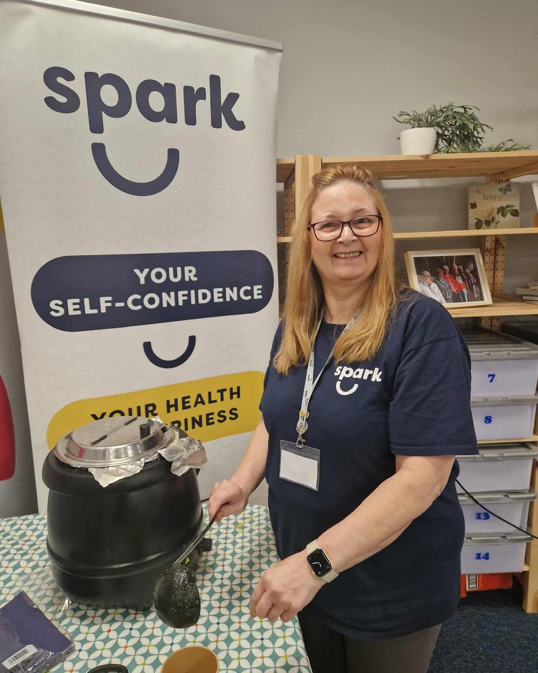 🍲 What a great turn out for our very first Winter Warm Up session today – with plenty of delicious mushroom soup to keep us cosy! 💛❄️
Why not come along and join us next Thursday? 🌟 Cosy soup, warm smiles and great company await.
A special thank you to our lovely serving volunteers Victoria and Judith
Spark Almond Housing Association West Lothian Youth Action Project
