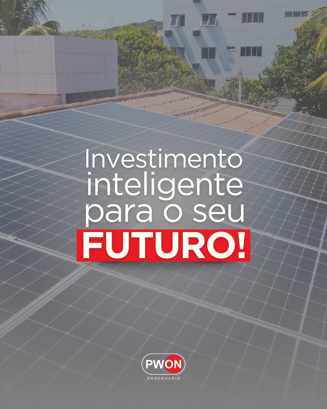 O futuro não se constrói apenas com sonhos, mas com escolhas inteligentes no presente.
Investir em energia solar é garantir economia, sustentabilidade e valorização do seu patrimônio por décadas. Enquanto a conta de energia aumenta, quem aposta em soluções inteligentes já está colhendo os resultados.
Está pronto para investir no seu futuro? Conte com a PWON.