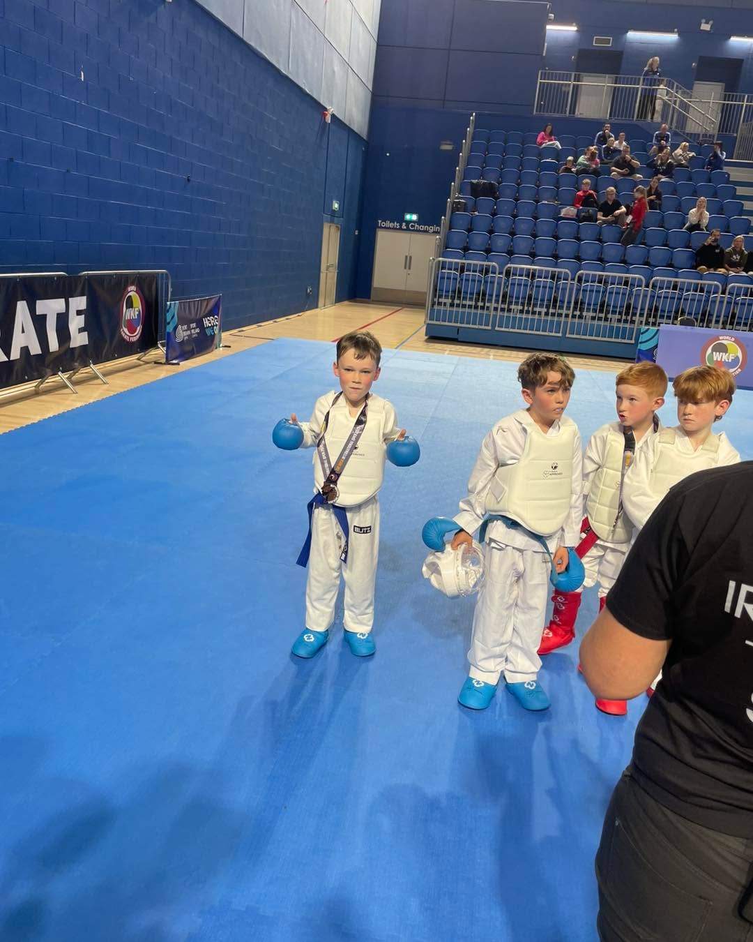 What a brilliant silver medal for Oran at the Irish Karate Open today in Blanchardstown. Brilliant performance.