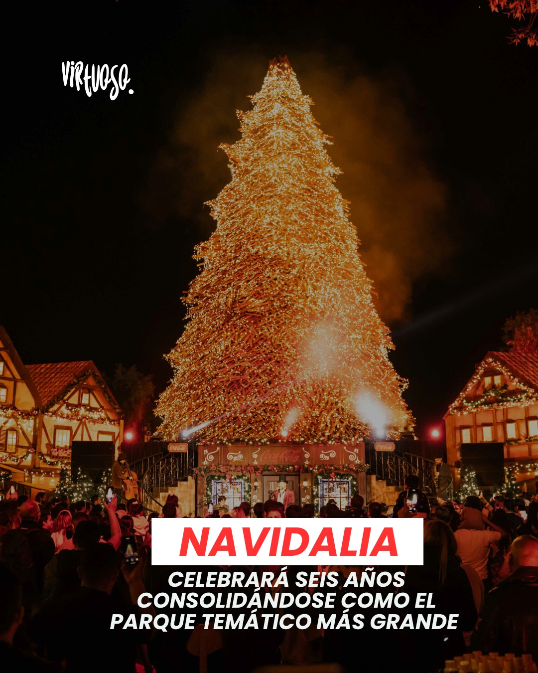 ¡Ya huele a diciembre! Guadalajara albergará la 6ta edición de Navidalia 🌟
A Guadalajara, las fiestas decembrinas llegarán como nunca antes lo habías visto, pues este año, @navidaliagdl celebra su sexta edición de mafia y asombro, consolidándose como el parque temático de navidad más espectacular del mundo. 🌲
#Navidad #Guadalajara #NavidaliaGDL