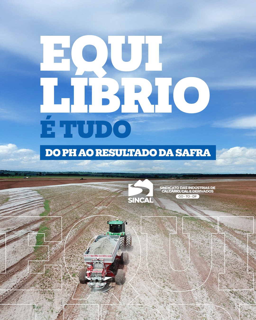 O calcário corrige o pH e garante equilíbrio para o crescimento saudável das plantas. ⚖️🌾
Foto: @debora_ben