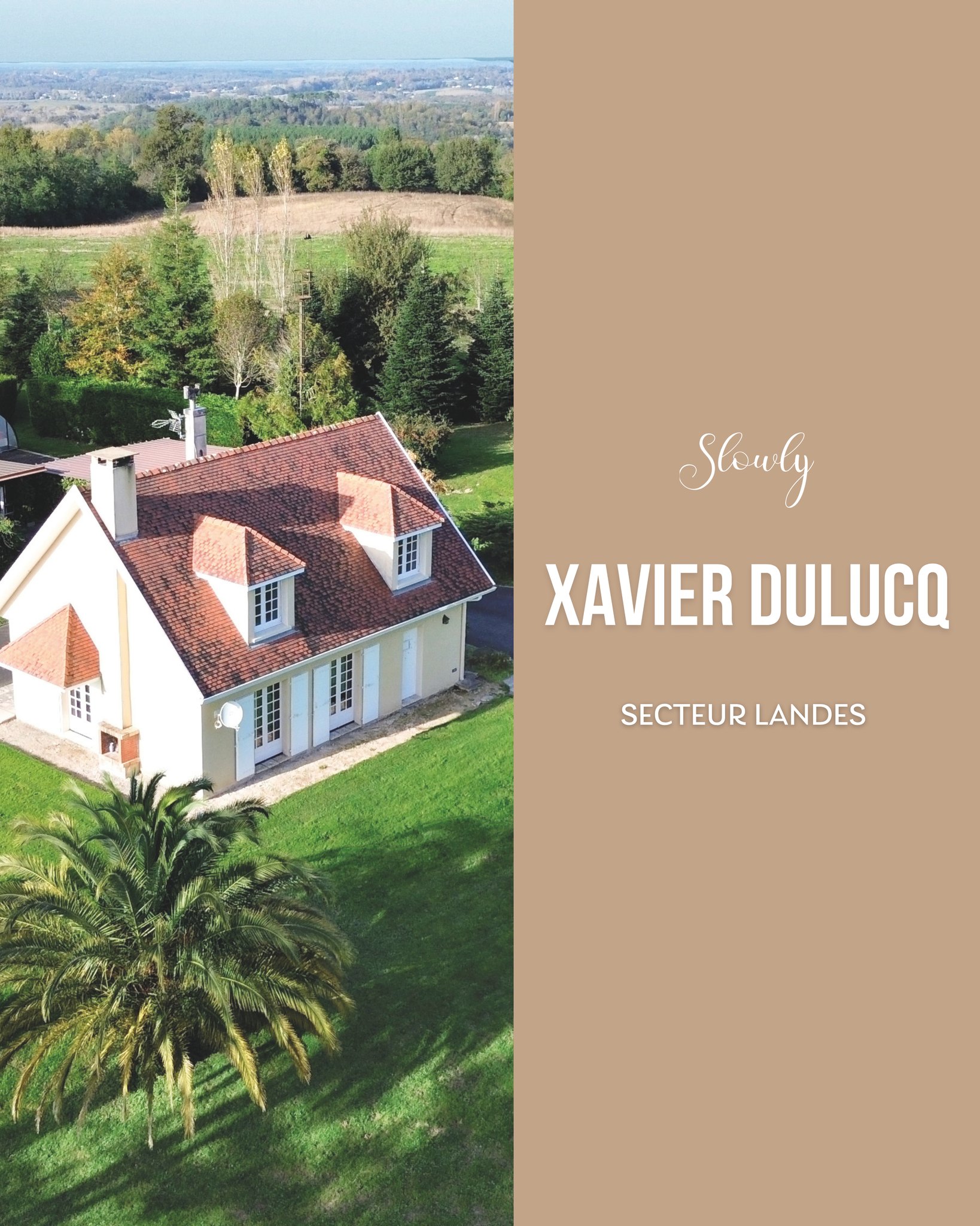 🏡 Xavier Dulucq : l’immobilier autrement @xavier_dulucq_immo
Ancien travailleur social, Xavier met l’humain au cœur de chaque projet. Mandataire Dream Immo, il accompagne vendeurs et acheteurs avec bienveillance, transparence et sincérité. Pour lui, pas question de faire de la vente à la chaîne : chaque histoire compte ❤️
👉 À découvrir dans le Slowly Dax #14, disponible en ligne et chez vos commerçants préférés !
#slowly #slowlymag #immobilier #landes #hossegor #dax #dreamimmo #rencontreshumaines #bienveillance