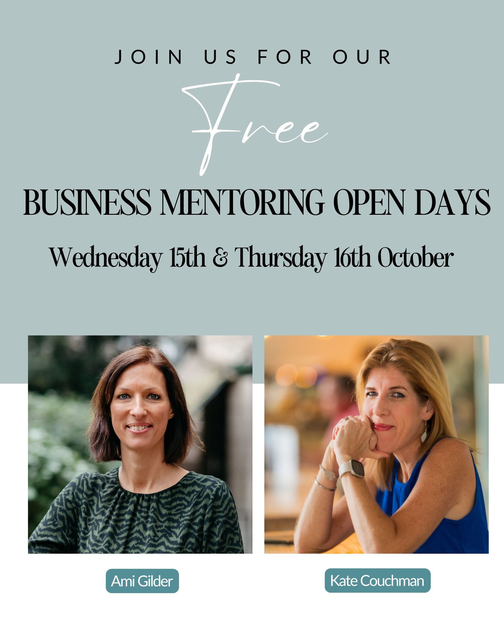 Feeling stuck in your business or unsure what the next step should be?
Maybe you’re struggling to attract new clients, or you’ve got big plans but need a clear strategy and the confidence to make them happen.
Here’s your chance to get some expert help - completely free!
Join Zest’s Virtual Mentoring Open Days on Wednesday 15th or Thursday 16th October and book your complimentary 45-minute 1:1 business mentoring session with one of our Senior Mentors - worth £95!
During your session, you’ll get:
✅ 45 mins of free business mentoring (value £95)
✅ An opportunity to discuss your ideas or challenges
✅ Personalised support from someone who has stood in your shoes
✅ Clarity on the next steps and strategies that will help your business grow
Your mentor will be either Ami Gilder or Kate Couchman, two of Zest’s most experienced Business Mentors, both passionate about helping business owners like you find clarity, confidence, and success.
There are only 15 of these free sessions available, so if this sounds like the support you’ve been looking for, don’t wait, book your spot now!
Join us and experience the power of business mentoring first-hand.
We look forward to supporting you. You don’t need to do this on your own.
See the link in bio to book your space now.