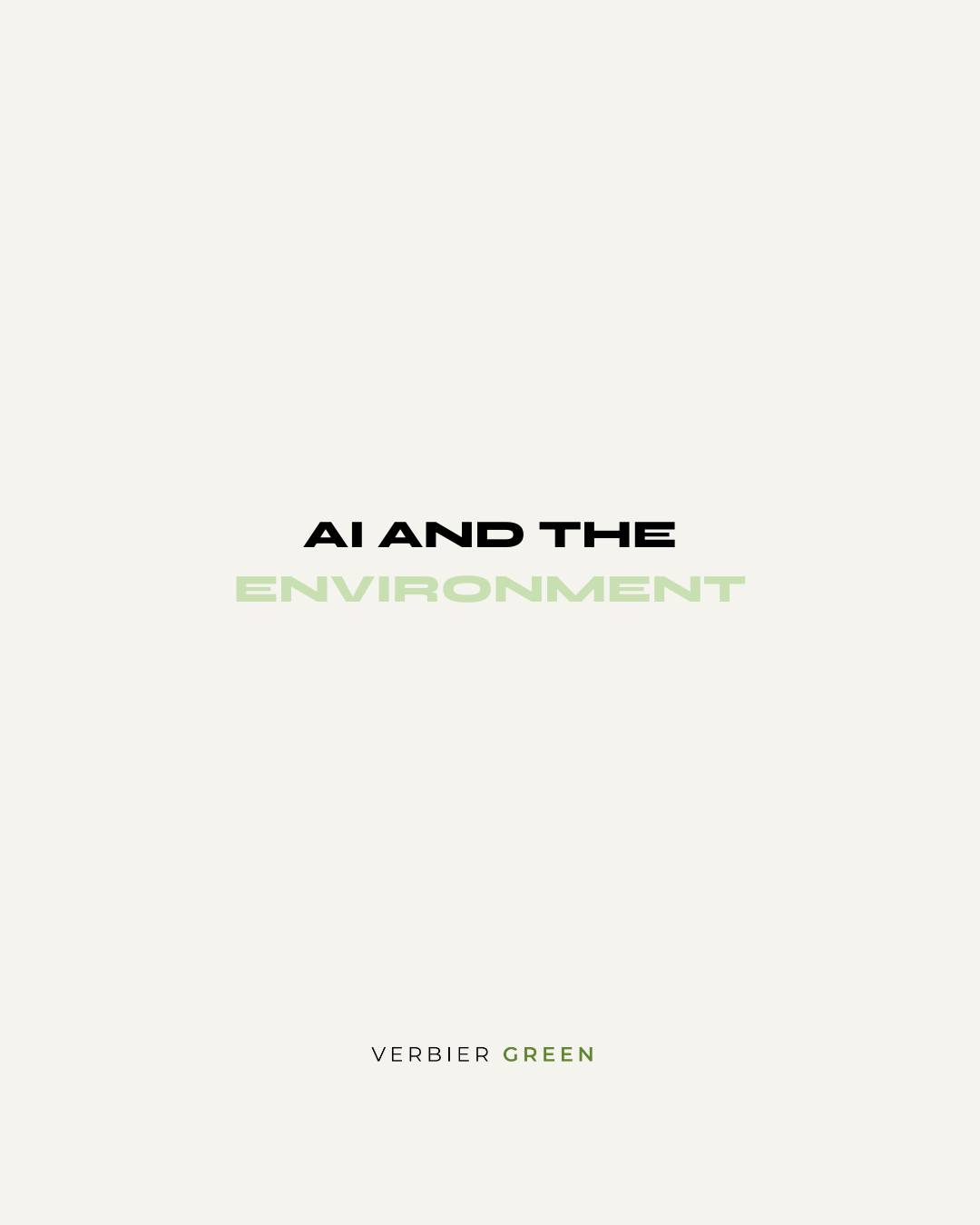 AI is changing the world... and the planet. From high-energy data centres to smarter climate solutions, its impact is huge. The key? Using AI sustainably to power a greener future ♻️
Next week, we’ll be sharing tips on how to reduce your personal environmental impact when using AI, stay tuned!
------
L'IA est en train de changer le monde... et la planète. Des centres de données à forte consommation d'énergie aux solutions climatiques plus intelligentes, son impact est considérable. La clé ? Utiliser l'IA de manière durable pour construire un avenir plus vert ♻️.
La semaine prochaine, nous partagerons des conseils pour réduire votre impact environnemental personnel lorsque vous utilisez l'IA, restez à l'écoute !
#ai #verbiergreen #environmental #aiimpact #greenerfuture #verbier