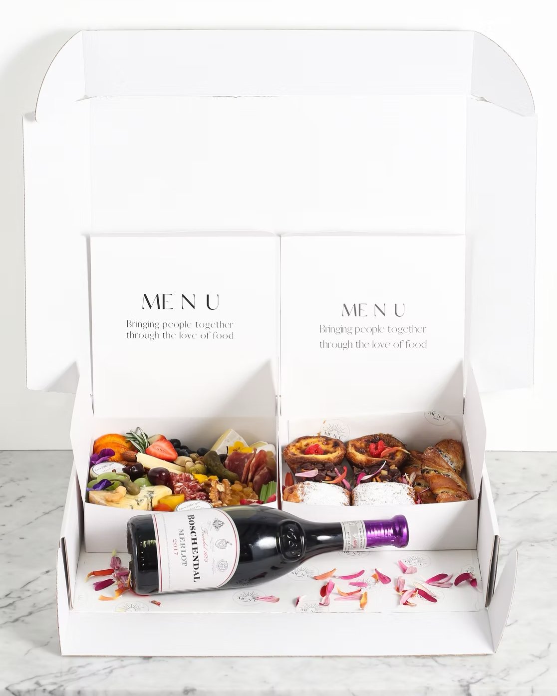 Perfect for any special occasion or a cozy date night, our Celebration Box brings together the best of both worlds: savoury and sweet, with a bottle of wine or bubbly to toast to the moment 🥂✨
Shop our range of ready-to-eat boxes with the link in our bio.