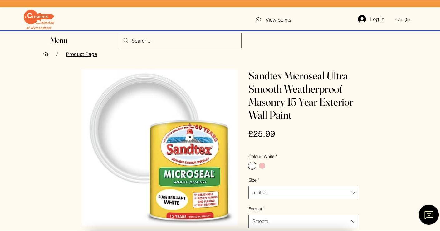 It's that time again, Comparison Wednesday. This week we're comparing Sandtex Masonry paint. Who said the big boys were cheaper? (Date of comparison: 22/10/2025)
Our price currently: £25.99
https://www.ccclements.uk/product-page/sandtex-microseal-ultra-smooth-weatherproof-masonry-15-year-exterior-wall-paint
Screwfix price currently: £34.99
https://www.screwfix.com/p/sandtex-5ltr-ultra-smooth-pure-brilliant-white-masonry-paint/87794
#ccclements #clements #sandtex #sandtexpaints #sandtexsmoothmasonry #sandtexsmooth #screwfix #visitwymondham #wymondham #clementsandsons #comparison #comparisonwednesday