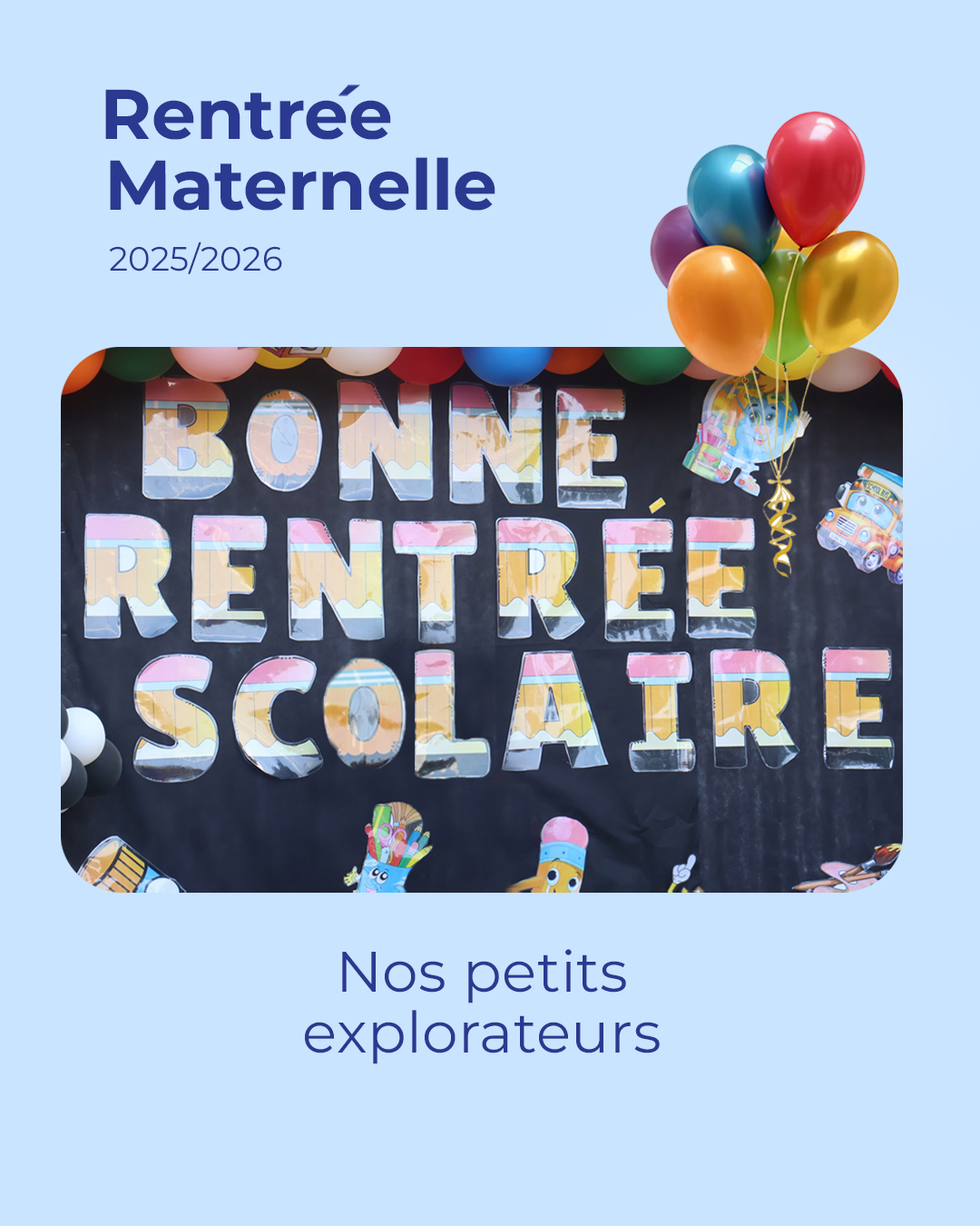 Nos petits explorateurs sont de retour !
Entre rires, jeux et découvertes, une belle aventure commence
#RentréeMaternelle #PetiteSection #ConcordiaKids #Parents #Family #NewCairo #ÉducationFrançaise