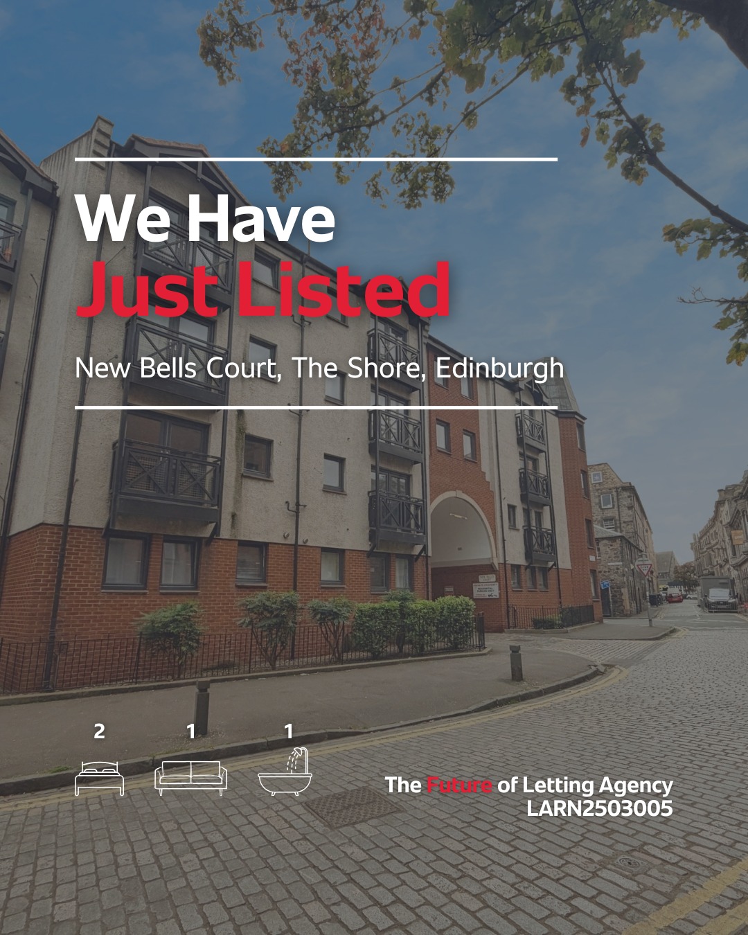 🏡✨ Step Into Leith Living – Viewings Now Open!
Imagine coming home along Leith Shore’s cobbled streets, where the history of Edinburgh meets the energy of café culture, creativity, and the home of Scotch whisky. 🥃🌊
This fully refurbished two-bedroom flat blends character and comfort — complete with a brand-new kitchen, modern bathroom, and bright, airy rooms throughout.
Perfectly positioned near The Shore Tram Stop, you’re just minutes from the city centre, Ocean Terminal, and Edinburgh Airport — ideal for city professionals or anyone craving a connected lifestyle. 🚋
📅 Viewings are now available – secure your slot today and be the first to experience this stunning Leith home in person.
📍 Leith | £1,200 pcm | 2 Bed First Floor Flat | Unfurnished | Refurbished
🔗 Apply via our Rental Passport for early access
The Landlord Registration Number is 703732/230/03041
Letting Agency Registration Number LARN2503005
#LeithLiving #EdinburghRentals #TheLettingExperts #TheShore #LeithFlat #EdinburghTrams #WaterofLeith #PropertyExperts #EdinburghProperty #ViewingsNowOpen
