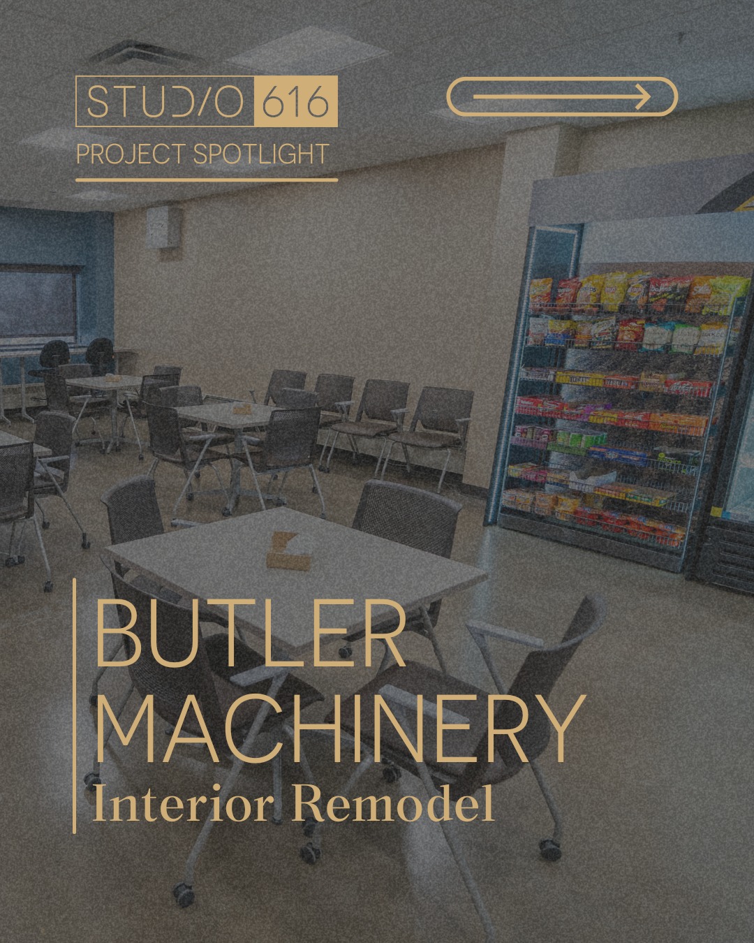 It's time for a Studio 616 Project Spotlight! We are kicking it off with the Butler Machinery Interior Remodel.
This project was an 8700 square foot remodel. We put a heavy focus on durability of materials and functionality to give their team a fresh aesthetic and updated space that would meet the company's needs and grow with them for years to come.
Head to our stories for the link to read the blog post on this project!