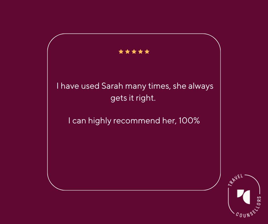 Most of my business is from repeat clients and the friends & family they refer to me
When you travel with me, I get to know you personally, so every holiday is created just for you, not an off the shelf, generic trip
I truly am your personal travel agent
In your pocket with the MyTC app & direct WhatsApp, there when you need me, even on the other side of the world 🌍
#personaltravelagent
#travelcounsellors