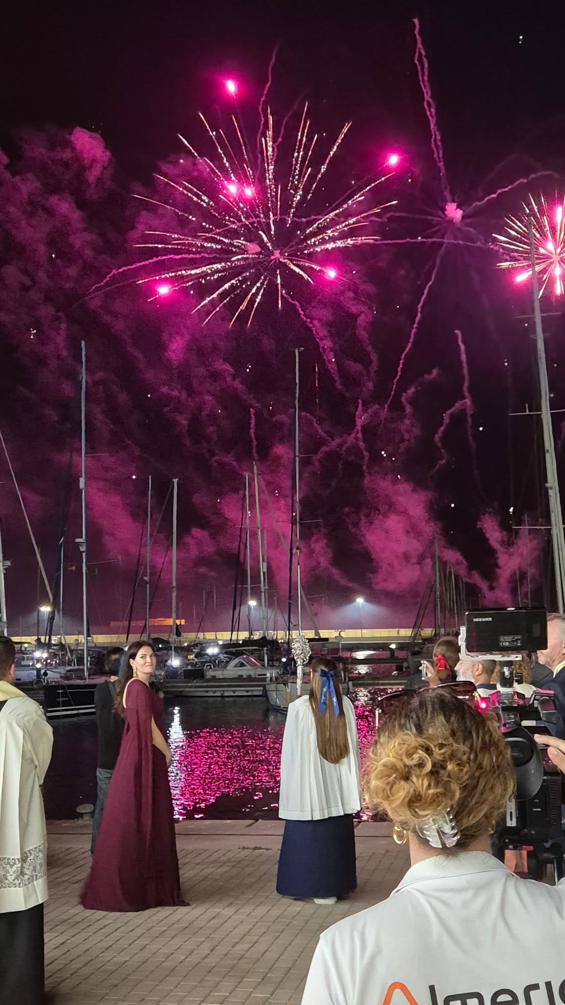 A few more moments from that special evening in Adra - Virgen del Mar 🎇💕