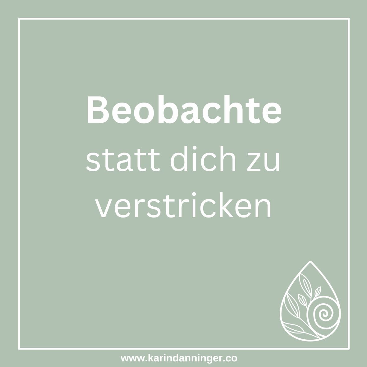 🌀 Kennst du das, wenn deine Gedanken einfach nicht aufhören wollen zu kreisen?
Ein Gedanke zieht den nächsten nach sich – und plötzlich bist du mitten im Gedankenkarussell.
Dein Kopf läuft auf Hochtouren, dein Körper ist angespannt, und du verlierst das Hier und Jetzt.
👉 Genau das ist Verstrickung:
Du bist so sehr in deinen Gedanken gefangen, dass du gar nicht mehr bemerkst, dass du denkst.
Du bist deine Gedanken – anstatt sie nur zu beobachten.
💭 Der erste Schritt, um dein Gedankenkarussell zu stoppen, ist Bewusstheit.
Wenn du merkst: „Ich bin gerade total im Kopf“,
dann bleib kurz stehen.
Atme tief ein. Und sag dir leise:
„Ich bin nicht dieser Gedanke. Ich beobachte ihn nur.“
In diesem Moment entsteht Abstand.
Du trittst innerlich einen Schritt zurück – raus aus dem Strudel.
Du siehst klarer. Du spürst wieder Ruhe.
Das ist der Moment, in dem du deine Gedanken lenken kannst,
statt von ihnen gelenkt zu werden.
✨ Mein Tipp für deinen Alltag:
Übe, deine Gedanken mehrmals am Tag zu beobachten.
Zum Beispiel, wenn du dich über etwas ärgerst oder dir Sorgen machst.
Sag dir innerlich: „Ah, interessant – das denke ich also gerade.“
So schaffst du Schritt für Schritt mehr Achtsamkeit im Alltag
und lernst, mit Stress und innerem Druck gelassener umzugehen.
Und wenn du spürst, dass dich dein Kopfkarussell immer wieder einholt:
Meld dich bei mir.
Ich zeige dir gerne, wie du wieder zur Ruhe kommst – und wie du dich selbst liebevoll aus deinen Gedanken befreist. 🌿
💬 Hast du das schon mal ausprobiert – deine Gedanken einfach zu beobachten, statt dich in ihnen zu verlieren?
Schreib’s gern als PN oder in die Kommentare.
💛 Mit deinem Like zeigst du: Wir sind nicht allein – und vielleicht braucht heute jemand genau diesen Lichtblick.
#gedankenbeobachten #gedankenkarussellstoppen #achtsamkeit #achtsamkeitsübung #stressbewältigung #innereruhe #bewusstleben #achtsamkeitimalltag #selbstfürsorge #mentalhealth #stressmanagement #burnoutprävention #karindanninger