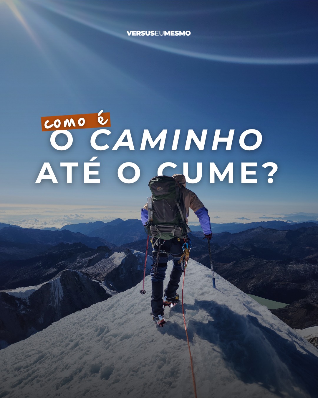 No caminho até o topo, a montanha sempre revela mais do que paisagens.
Ela mostra as dúvidas, o cansaço, os silêncios… mas também a força que você nem sabia que existia. 🏔️✨
E no fim, você percebe que a verdadeira conquista não está no cume, mas em quem você se torna ao chegar lá.
👉 Conta aqui nos comentários: qual foi a maior lição que uma trilha já te ensinou?
#Montanhismo #VidaAoArLivre #Superação #AventuraNosAndes #VersusEuMesmo