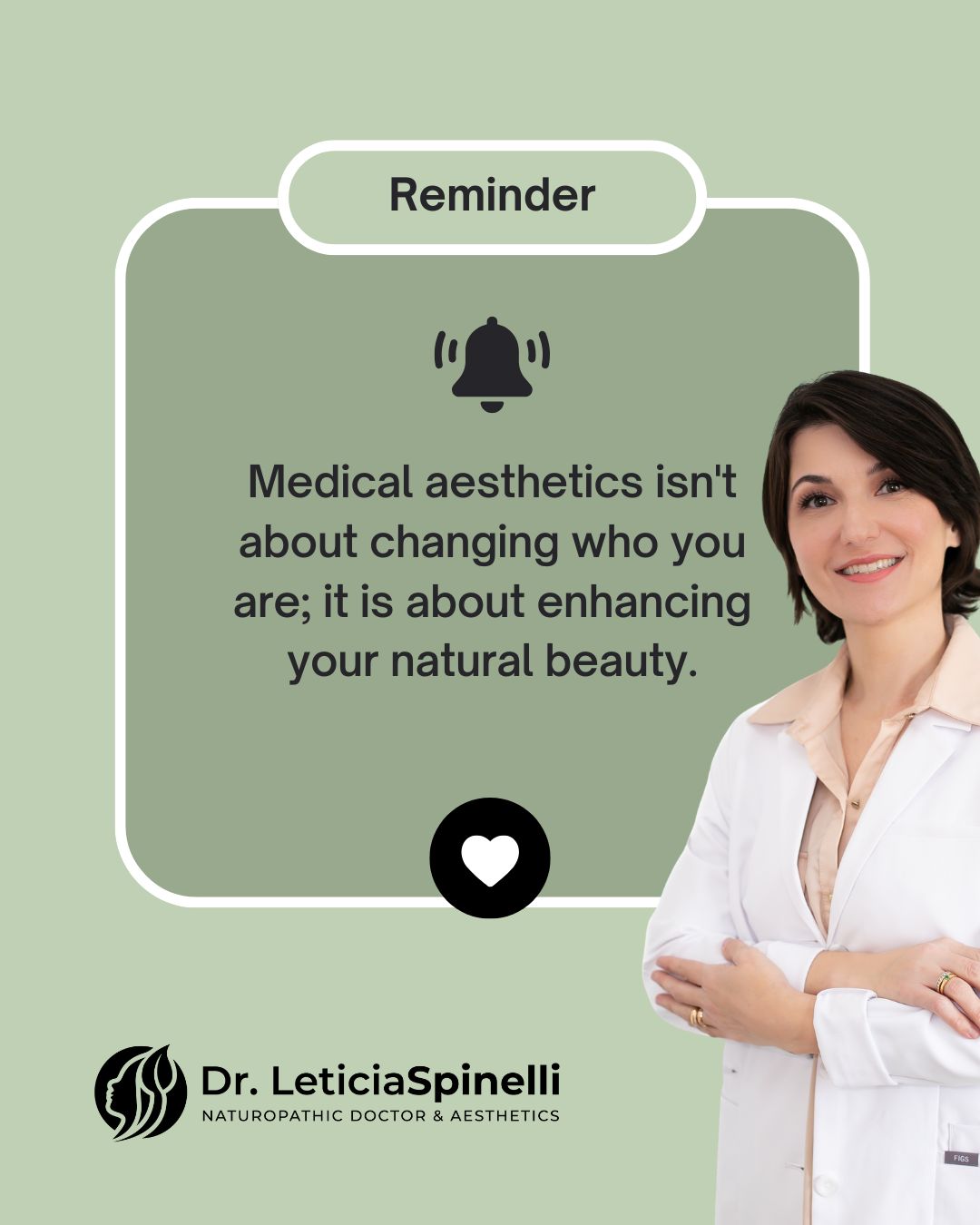 ✨ Enhance Your Natural Beauty ✨
Medical aesthetics isn’t about changing who you are, it’s about bringing out your best self. Subtle, personalized treatments can help you look refreshed, confident, and naturally radiant.
Because beauty is about feeling like yourself… only even better. 💖
Book your appointment with Dr. Leticia today!
#DrLeticiaSpinelli #NaturalBeauty #MedicalAesthetics #ConfidenceBoost #GlowNaturally #AestheticCare #SelfCare